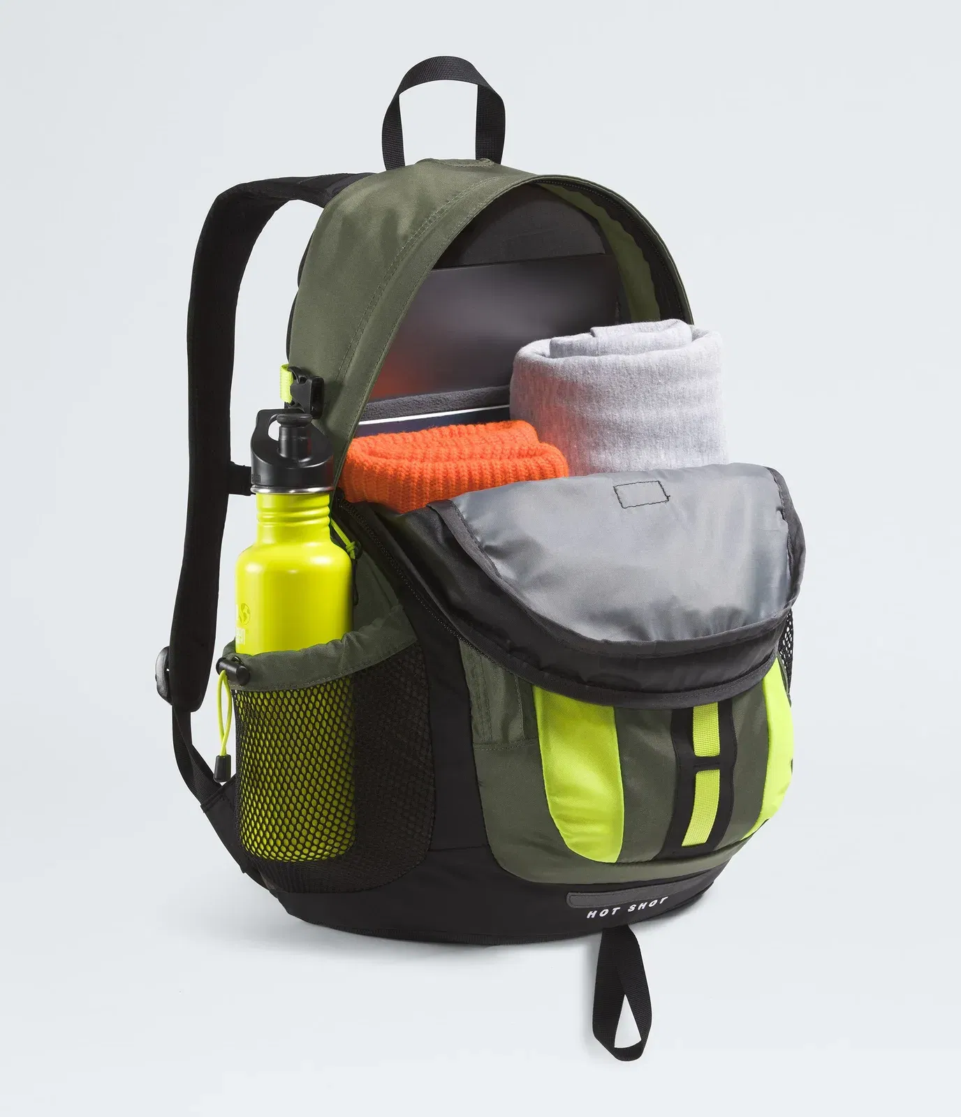 The North Face Hot Shot SE Backpack New Taupe Green