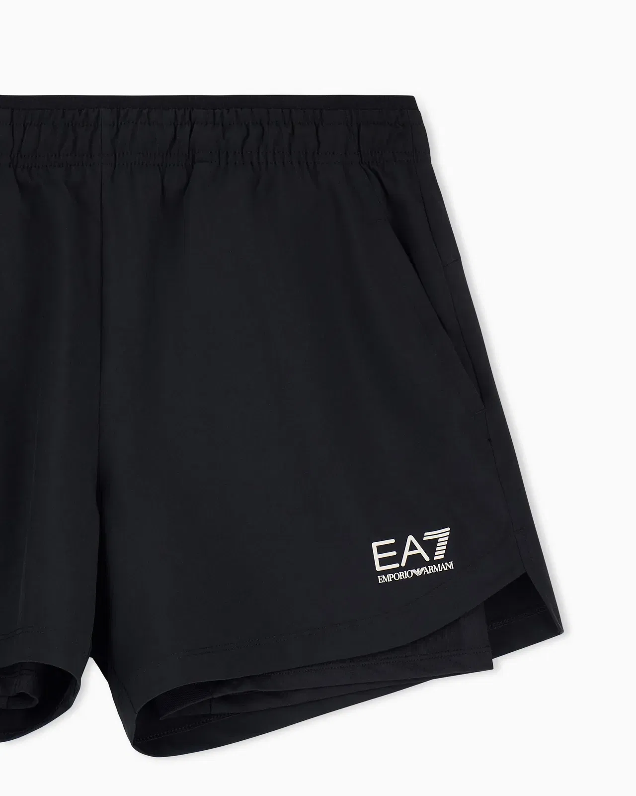EA7 Technical dynamic shorts with a drawstring waist Vigor7