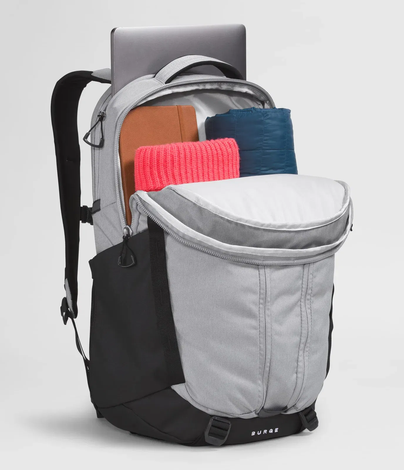The North Face Surge Backpack Meld Grey Dark Heather
