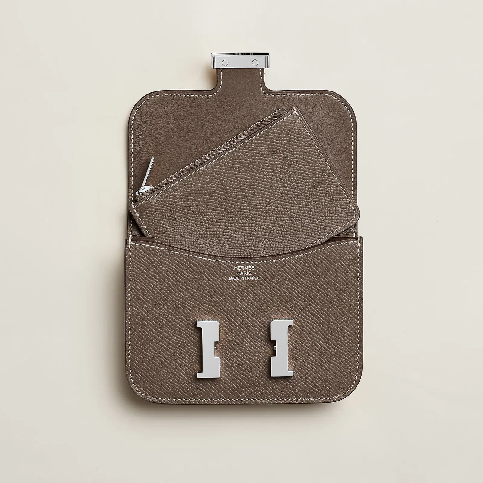 Hermes Constance Slim Wallet Alezan