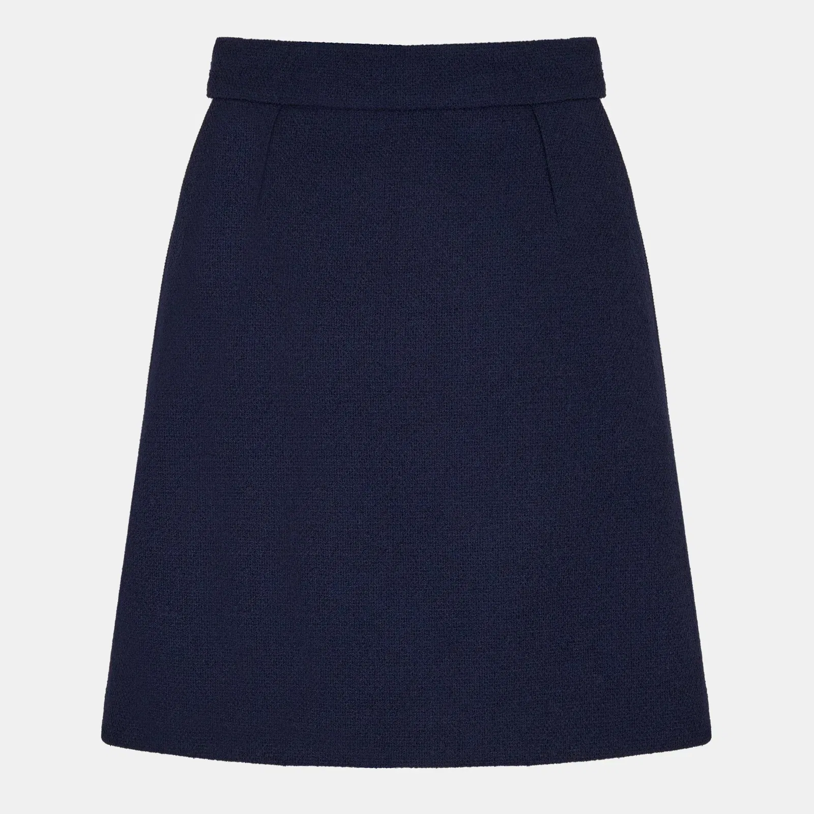 Retro Tweed Wool Skirt