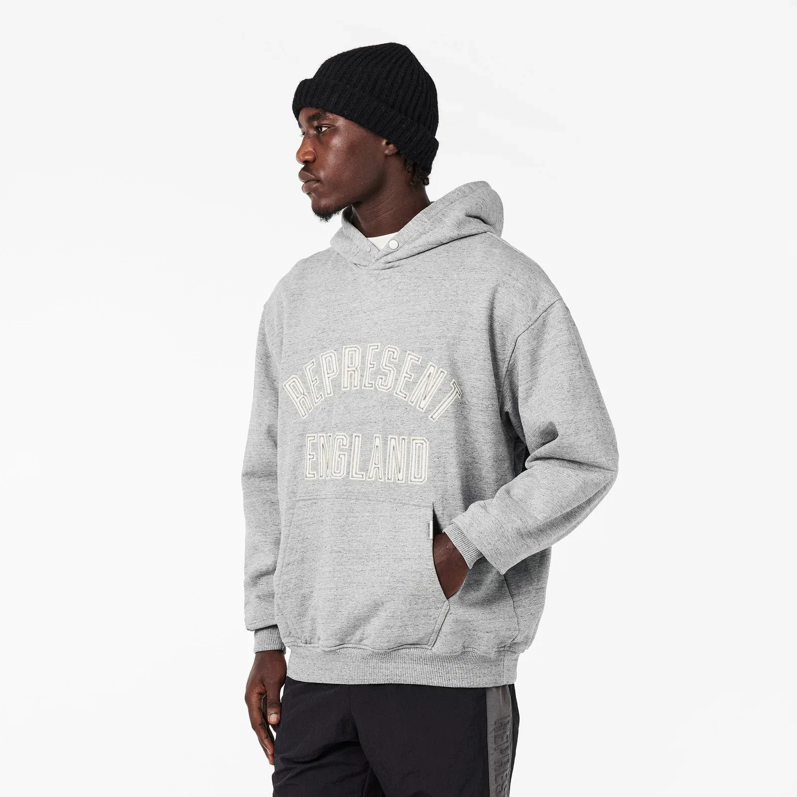 Relaxed Fit Pull Over Hoodie