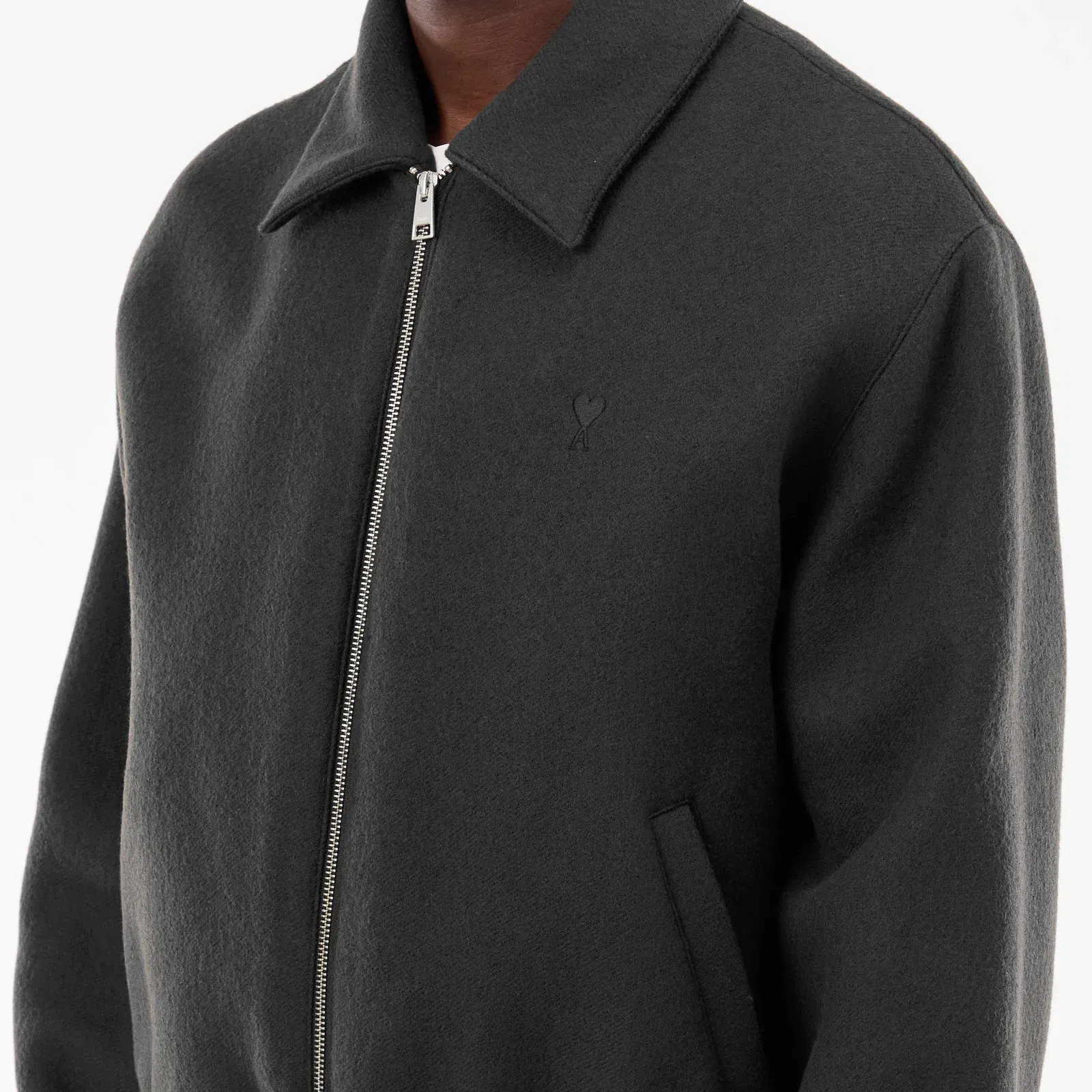 Wool Harrington Jacket