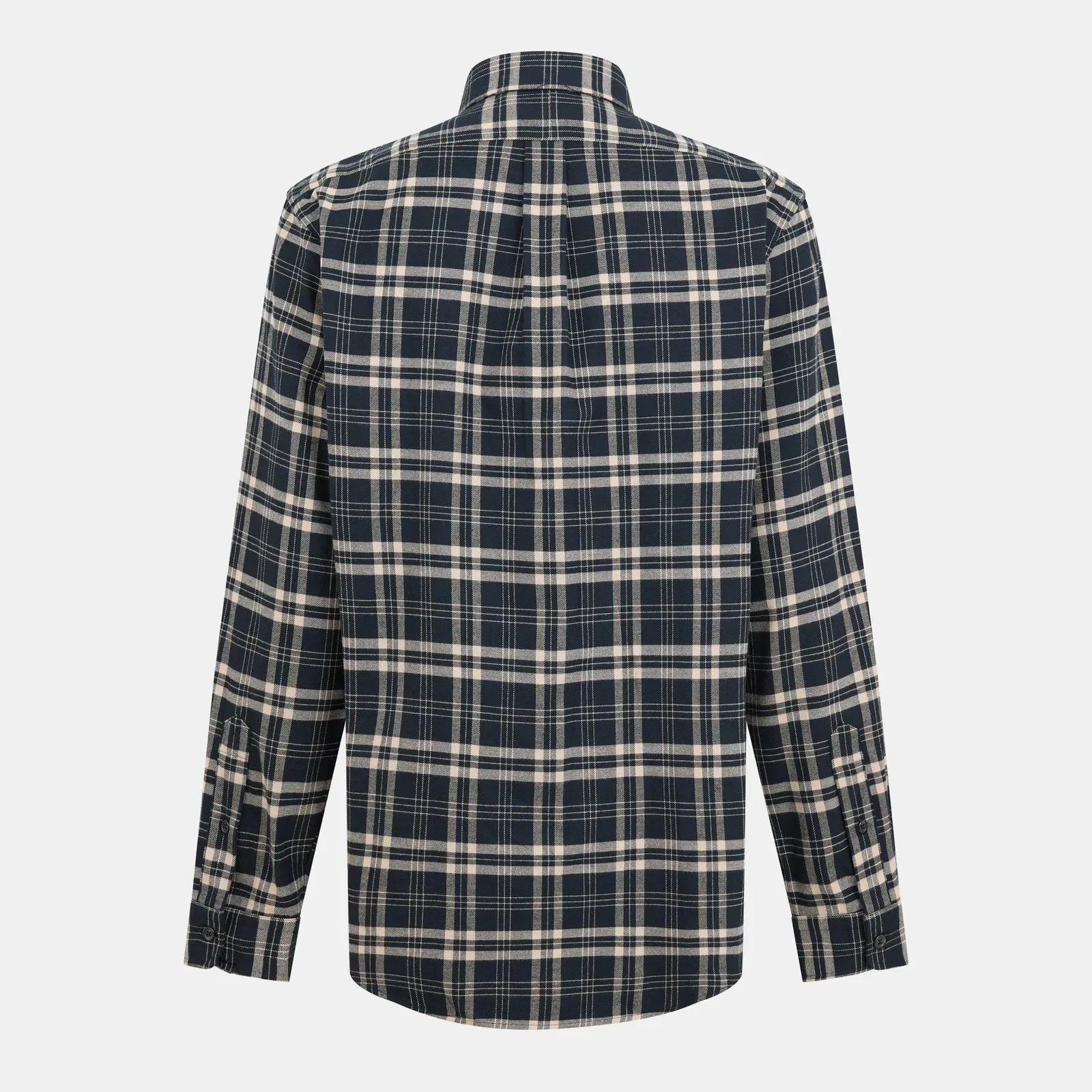 Brushed Check Flannel Long Sleeve Shirt