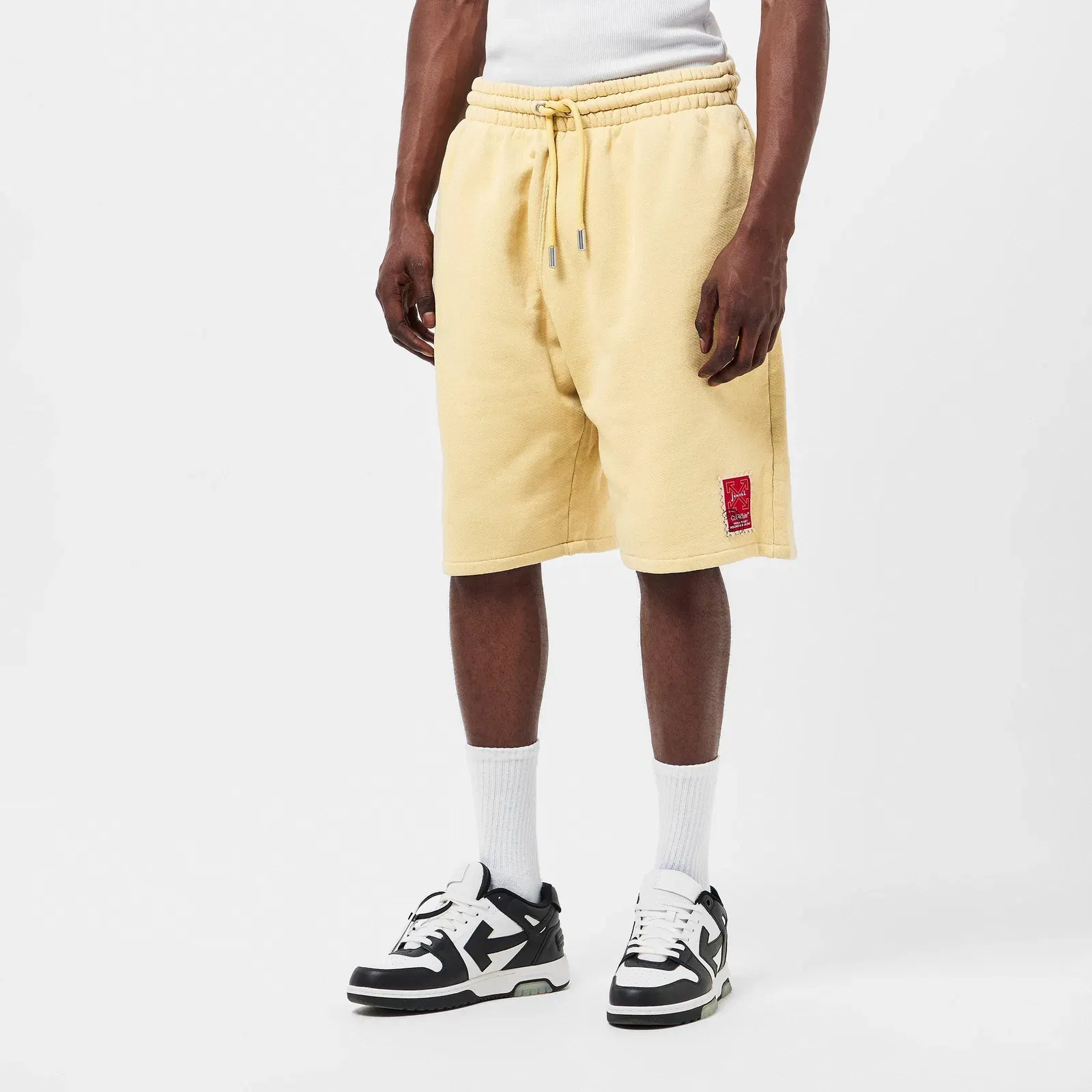 Logo Fleece Jogger Shorts