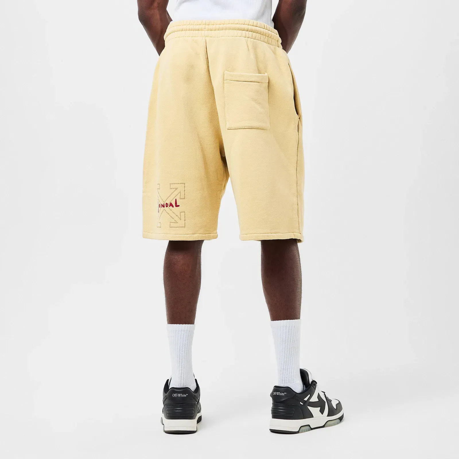 Logo Fleece Jogger Shorts