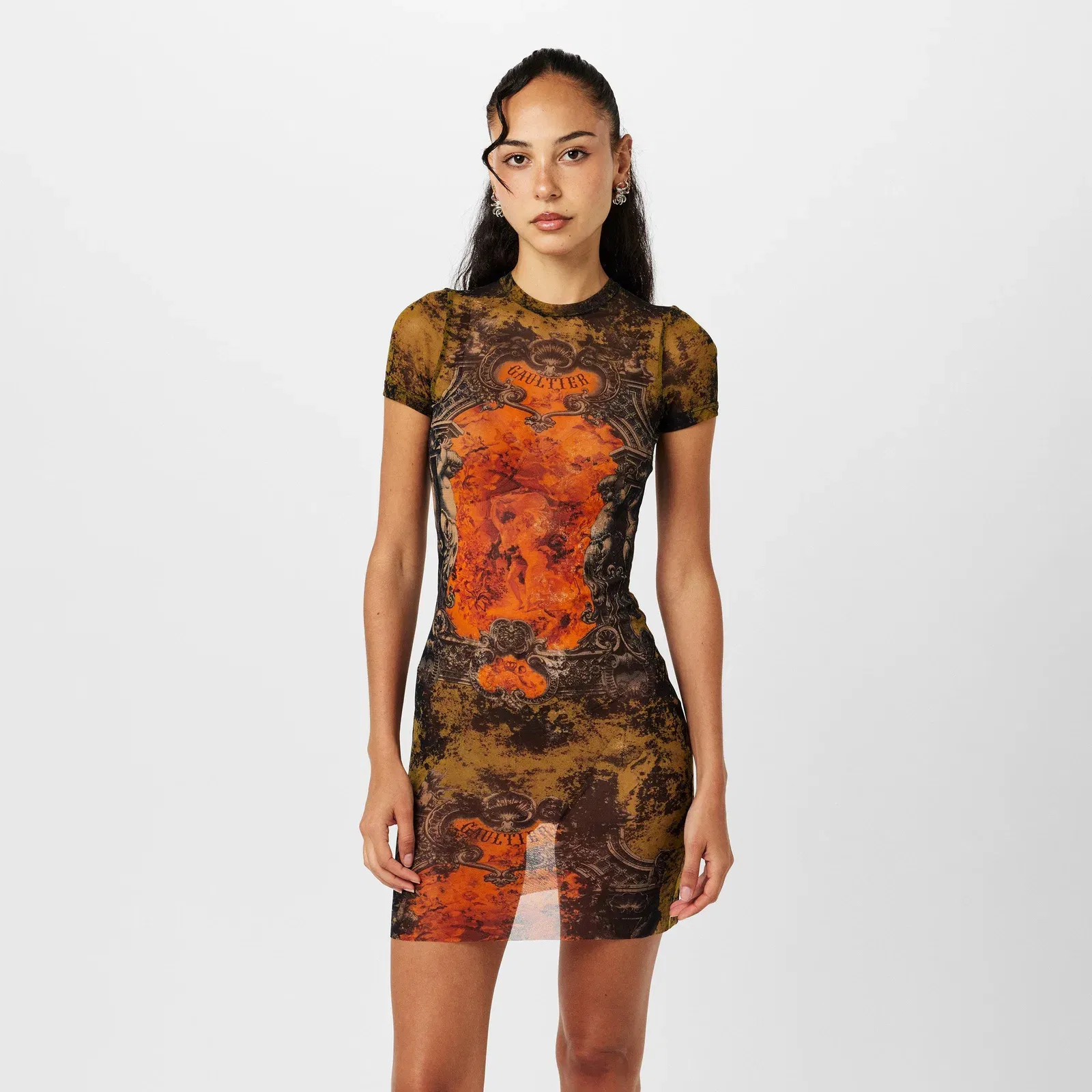 Medallion Mini Dress