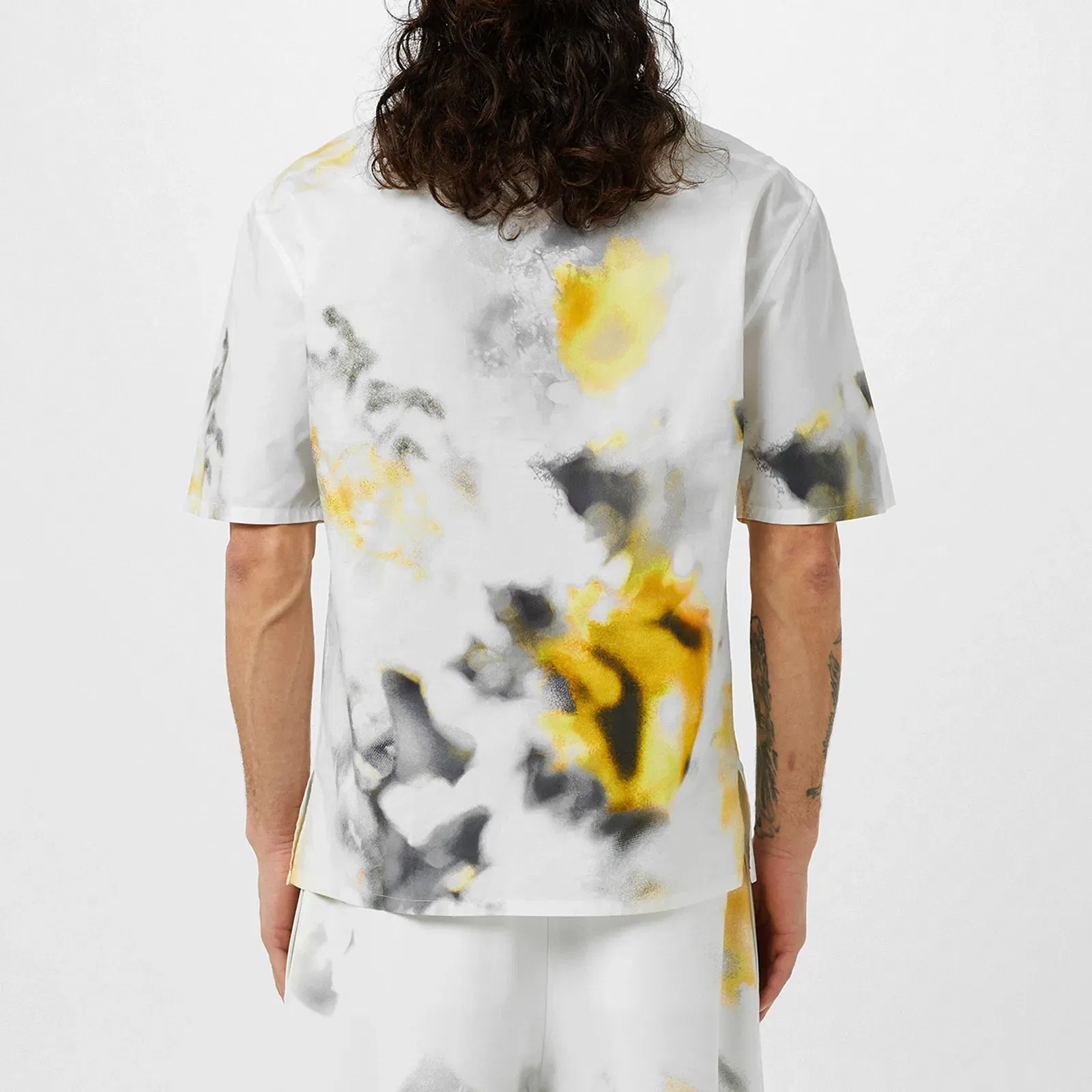 Obscured Flower Vacation Shirt
