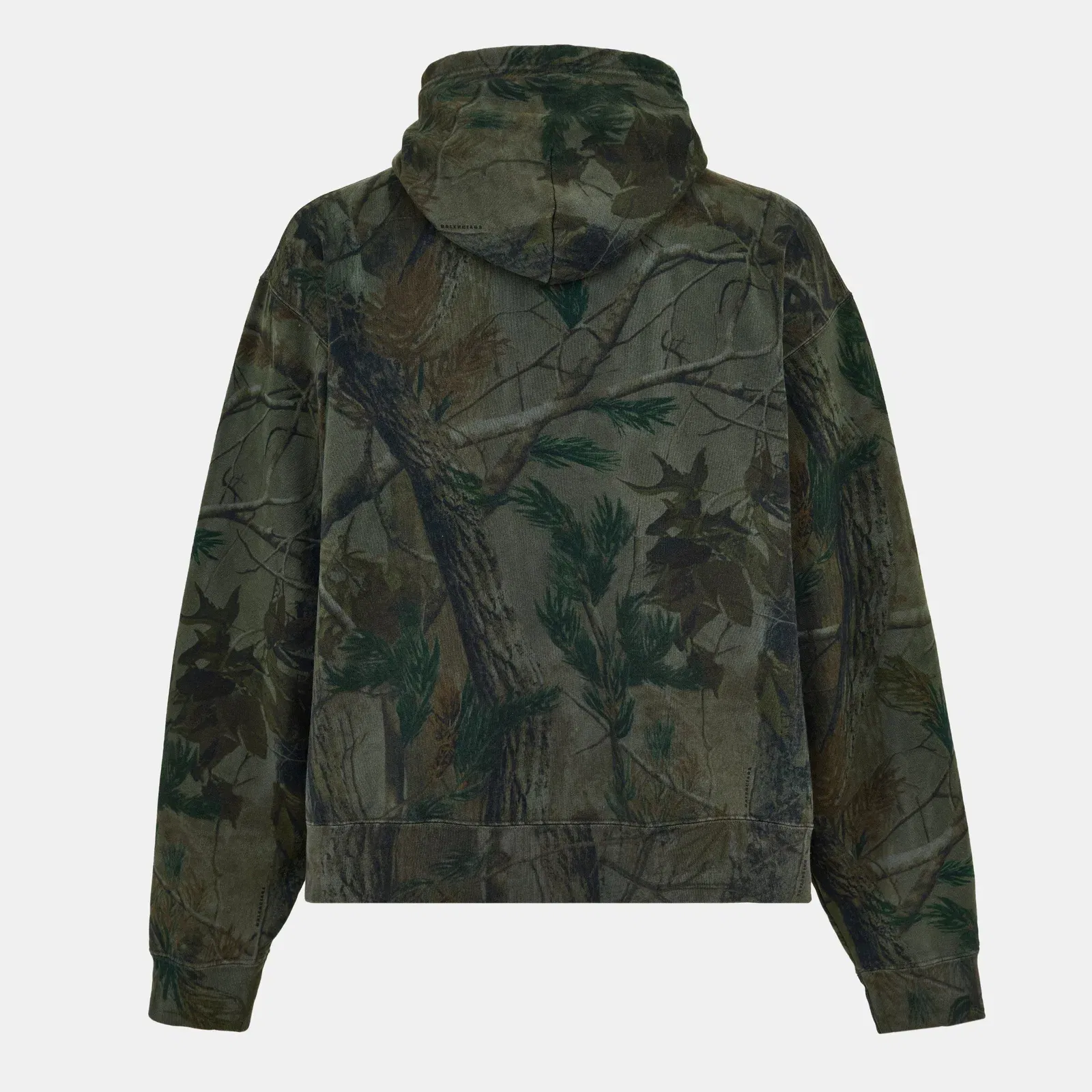 Bal Sports Logo Full Zip Relaxed Fit Hoodie