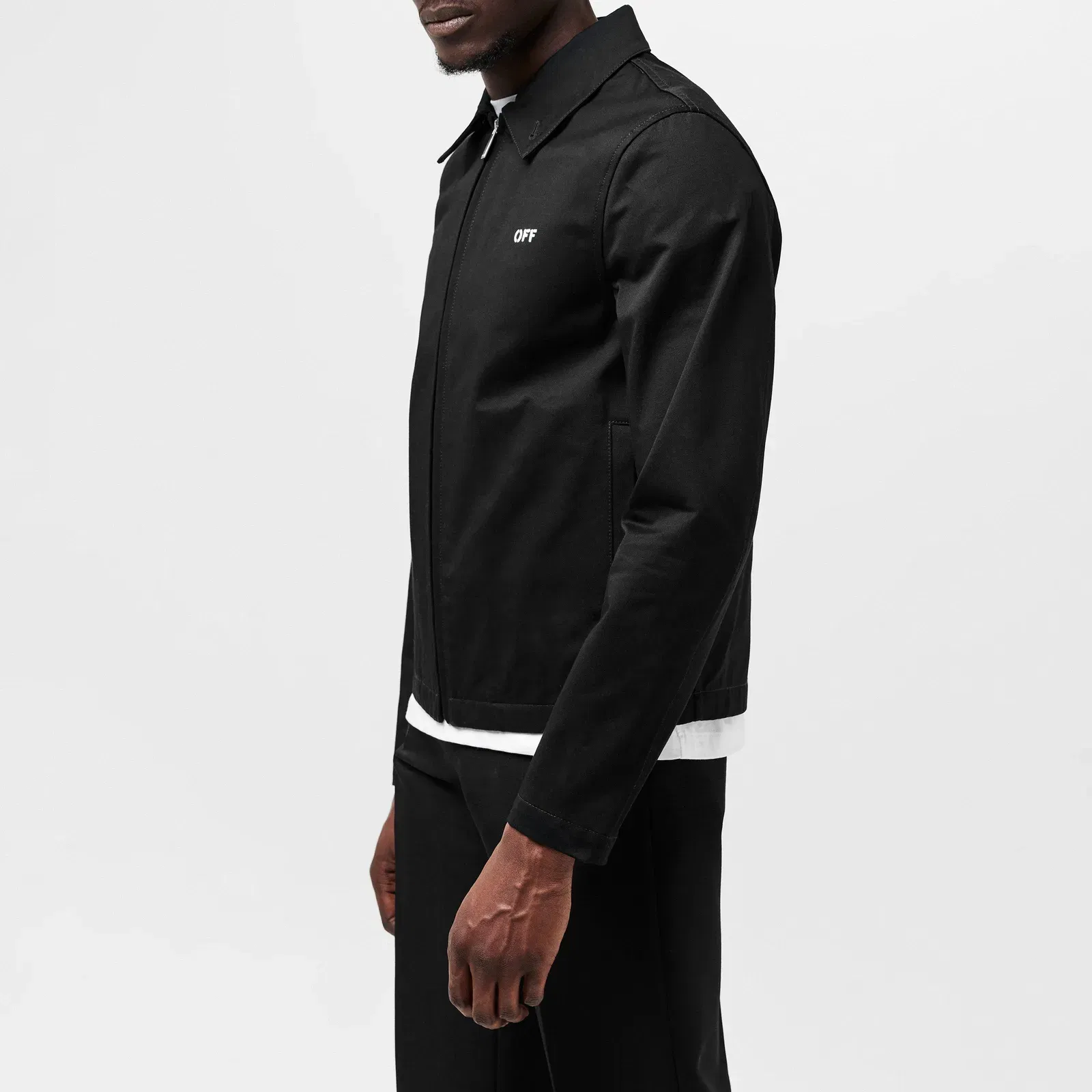 Arrow Long Sleeve Zip Overshirt