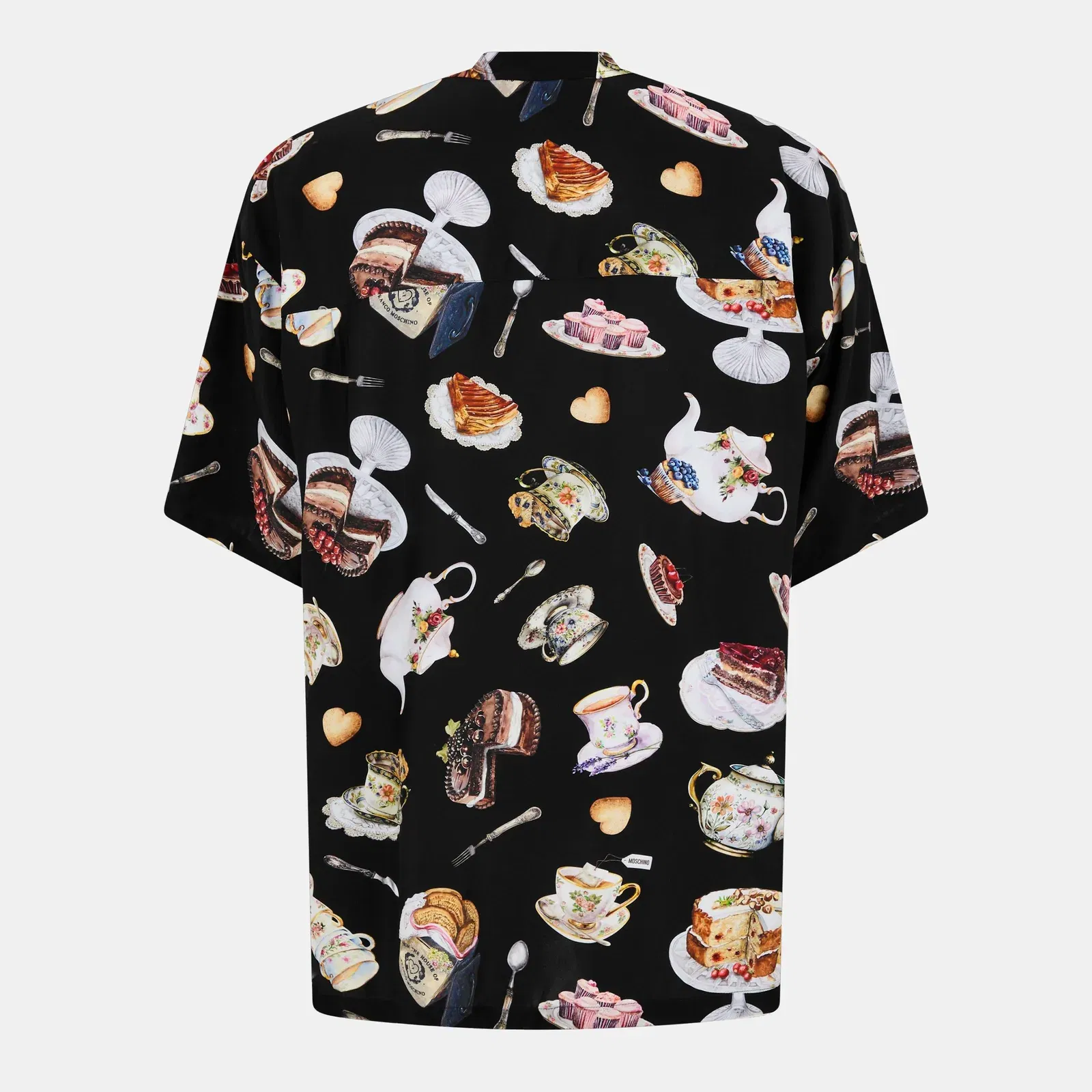 Short Sleeve Patterned Relaxed Fit Shirt
