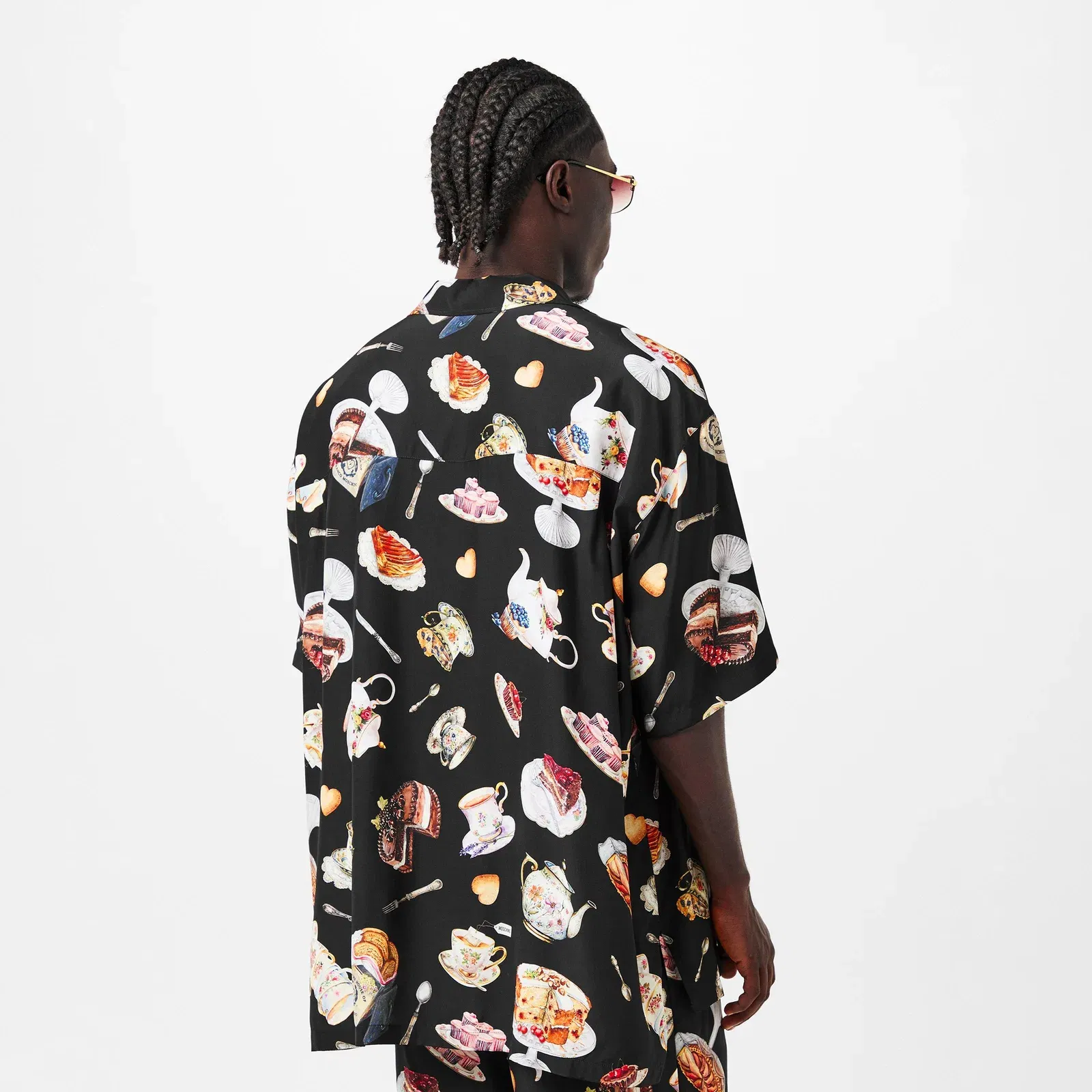 Short Sleeve Patterned Relaxed Fit Shirt