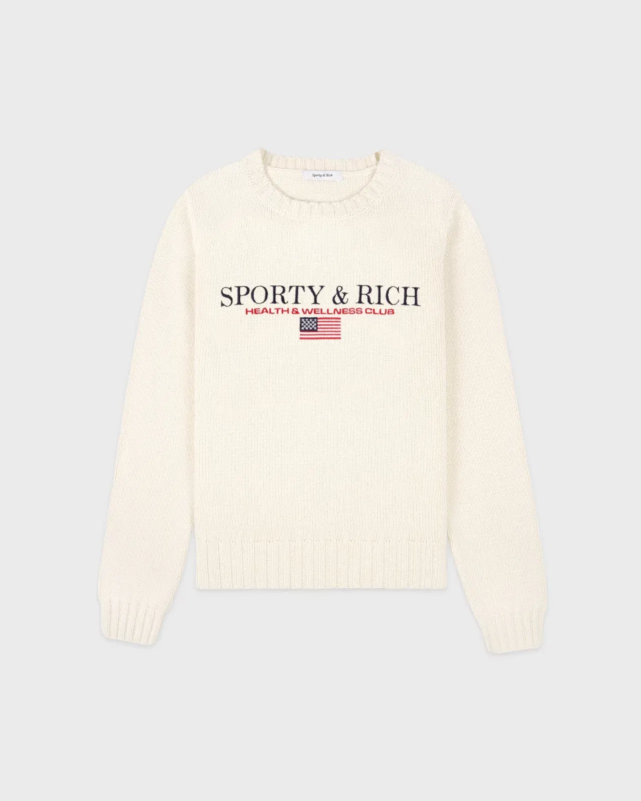 S&R Nautical Knitted Sweater - Ecru