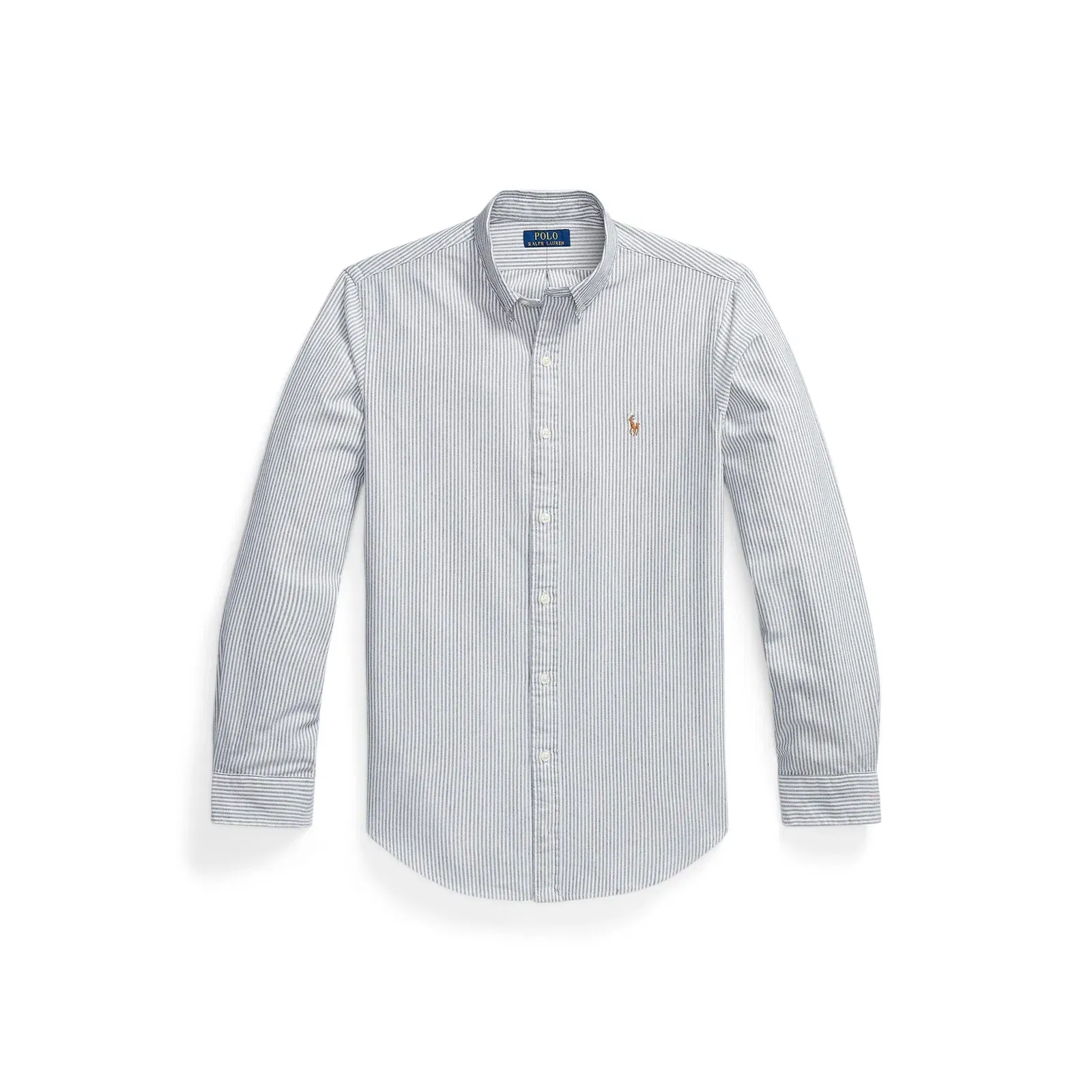Slim Fit Striped Oxford Shirt