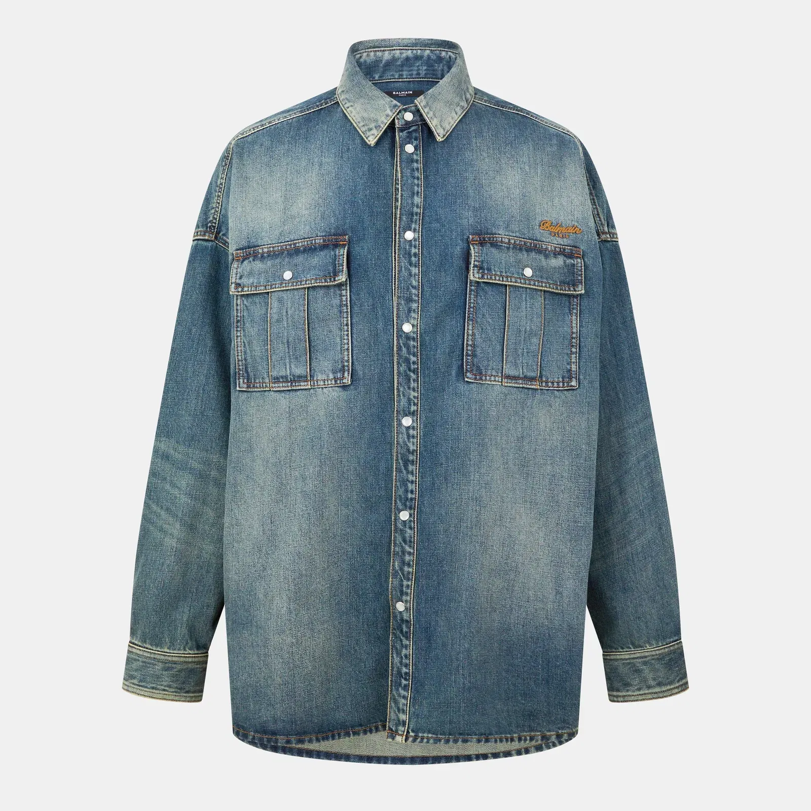 Long Sleeve Denim Shirt