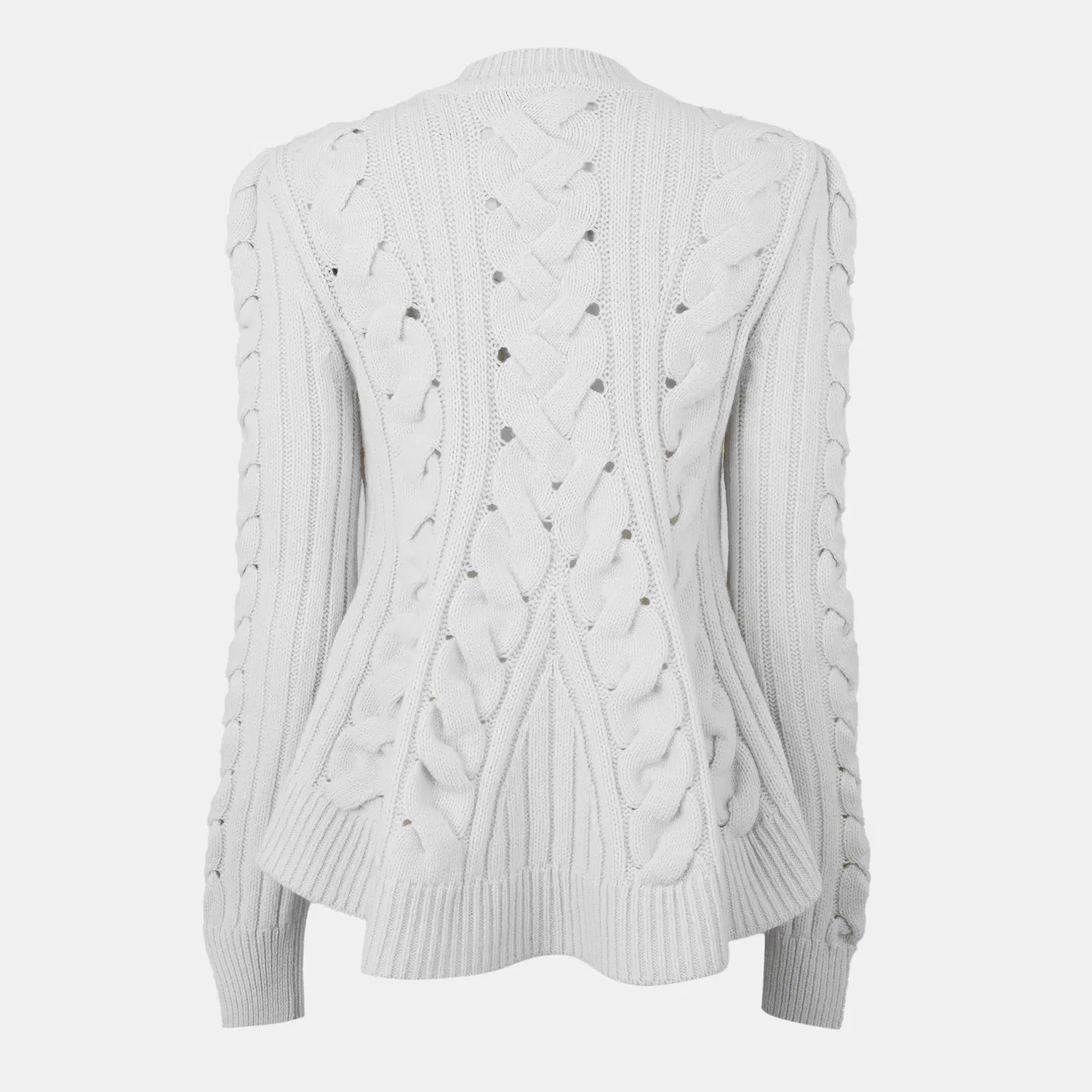 Alex Cable Knit Crew Neck Jumper