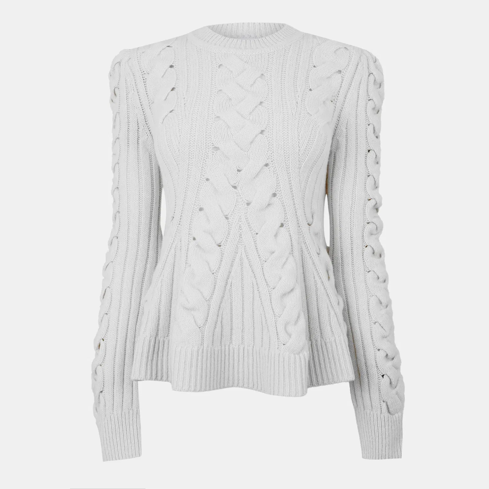Alex Cable Knit Crew Neck Jumper