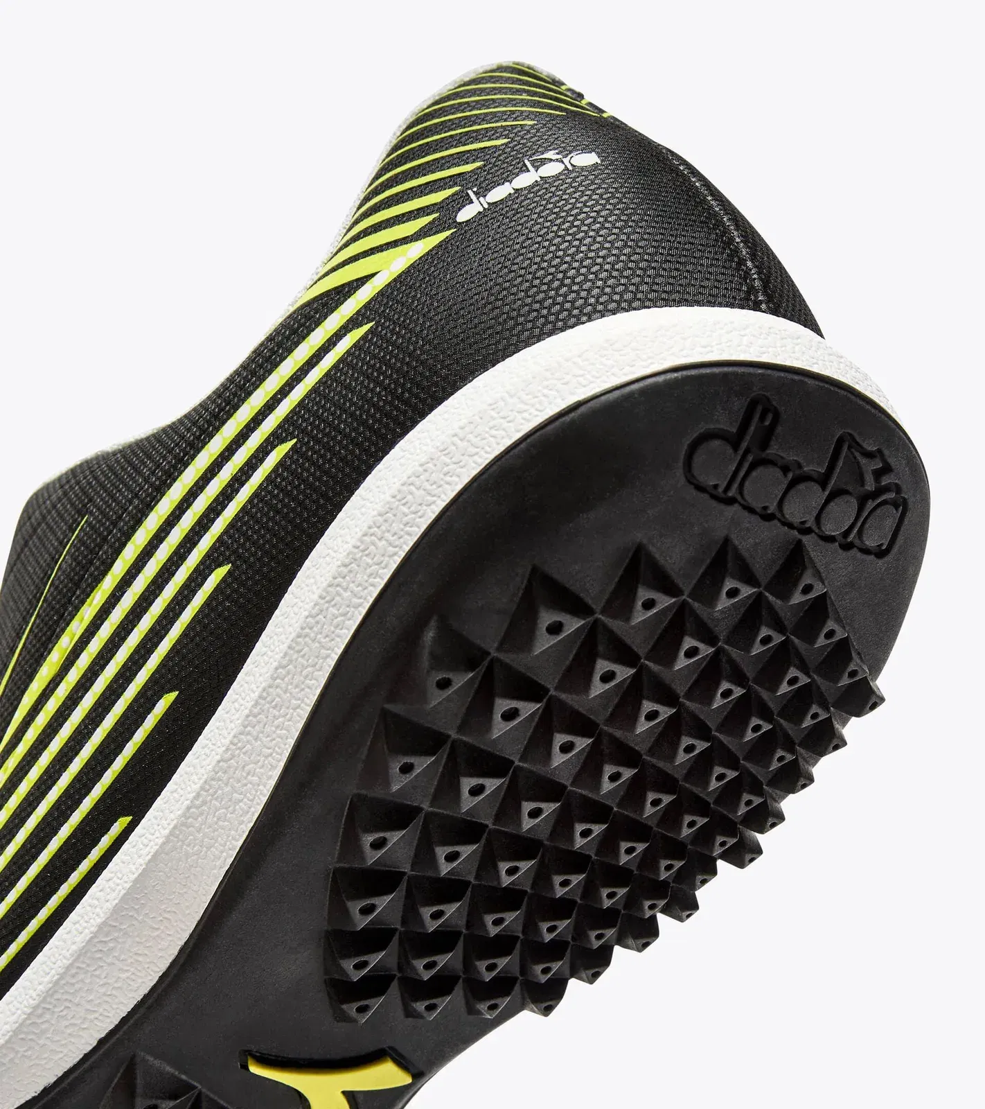 Diadora Pichichi 8 Tfr Black/Fluo Yellow Diadora