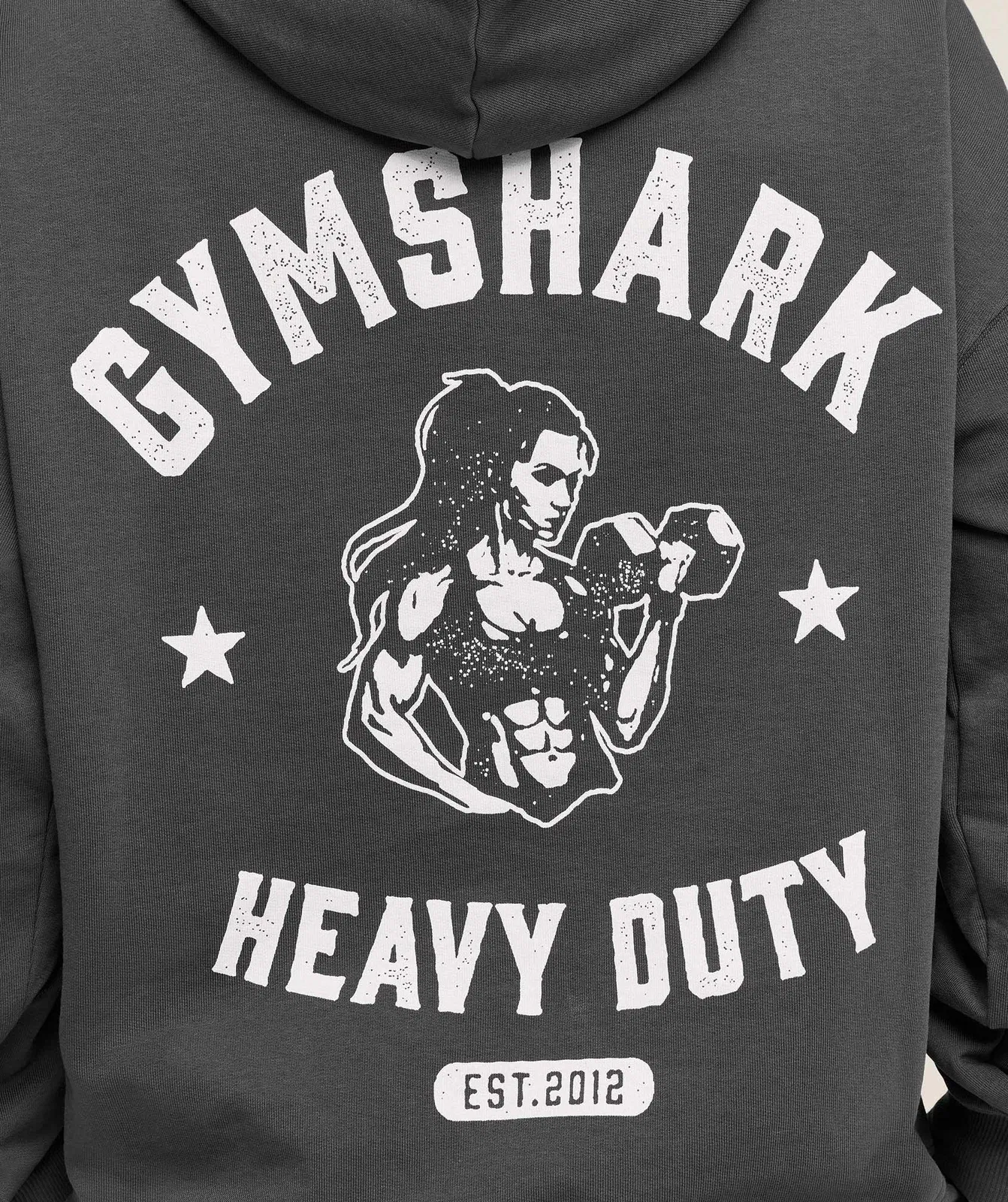 Women's Gymshark Heavy Duty Oversized Hoodie Grey