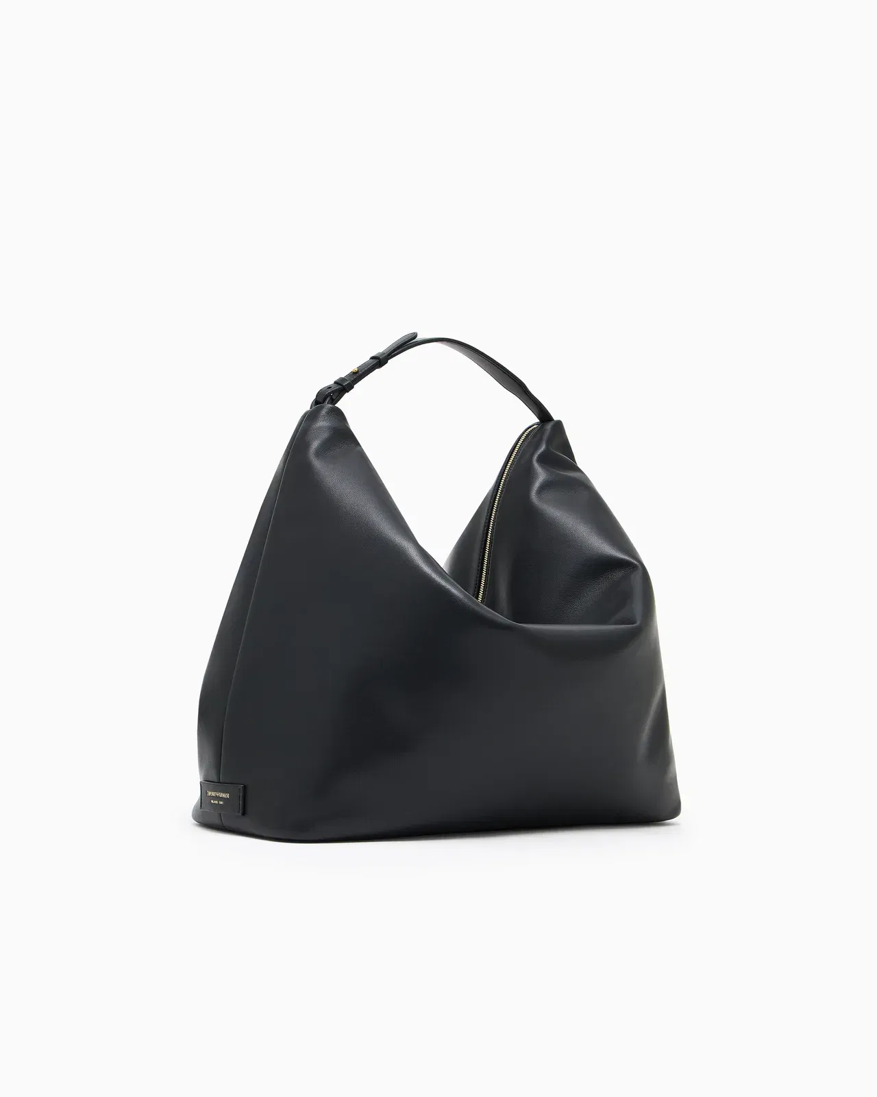 Emporio Armani Leather oversized hobo bag