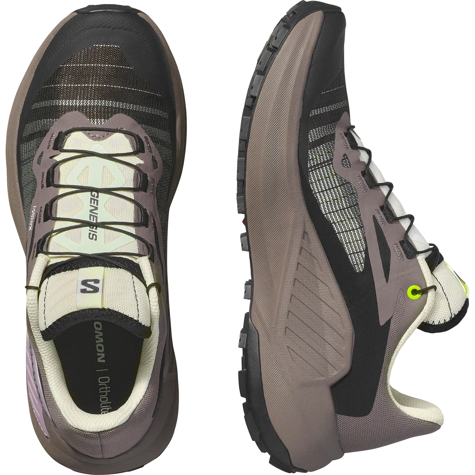 Salomon Genesis Trail Running Shoes Womens Iron