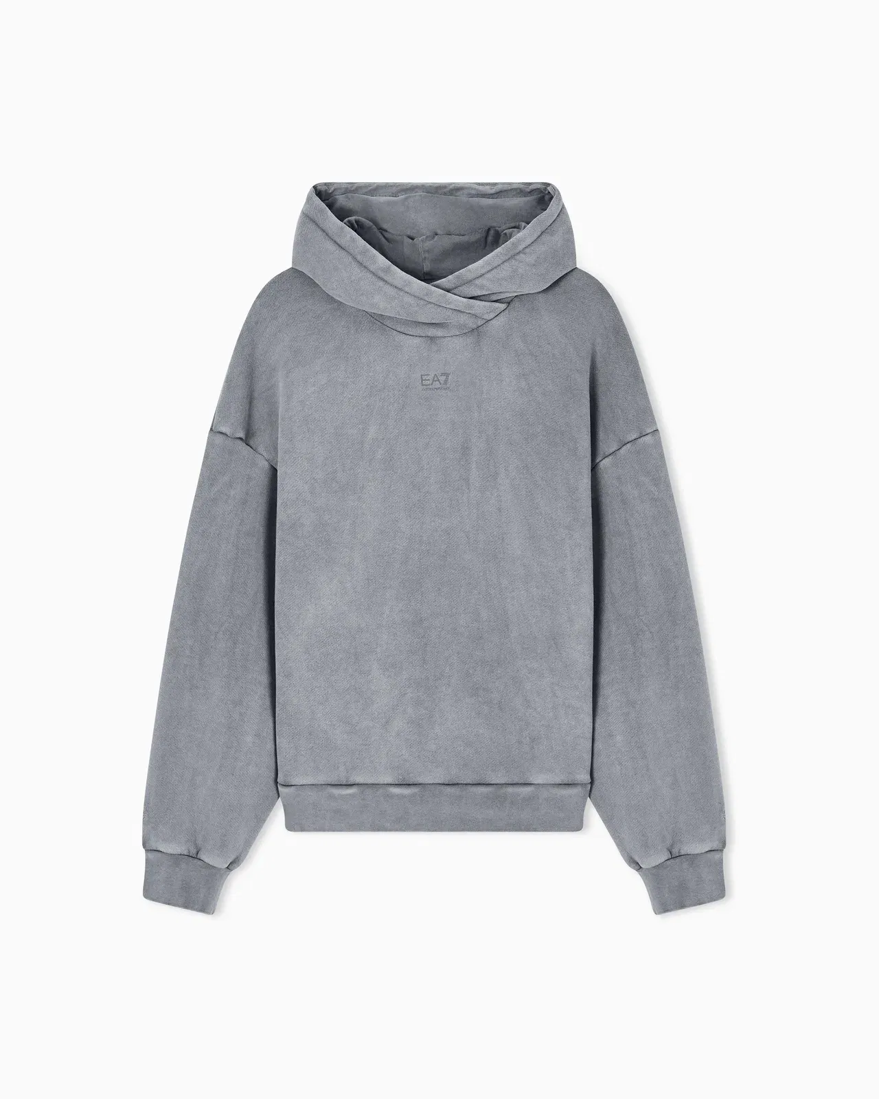 EA7 Fullness Vigor7 cotton sweatshirt with hood