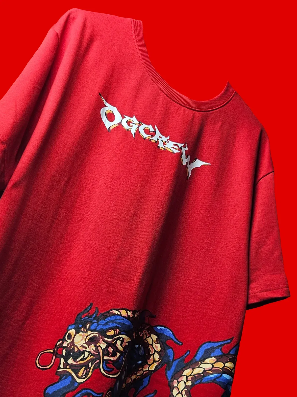 RED EASTERN DRAGON T-SHIRT