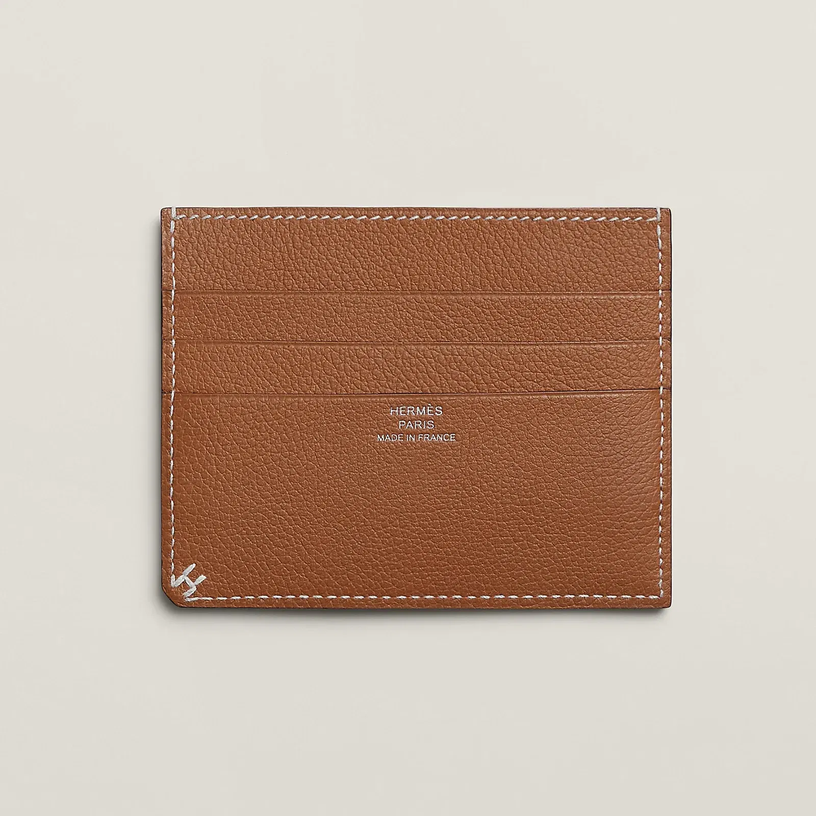 Hermes H Sellier Card Holder Noir