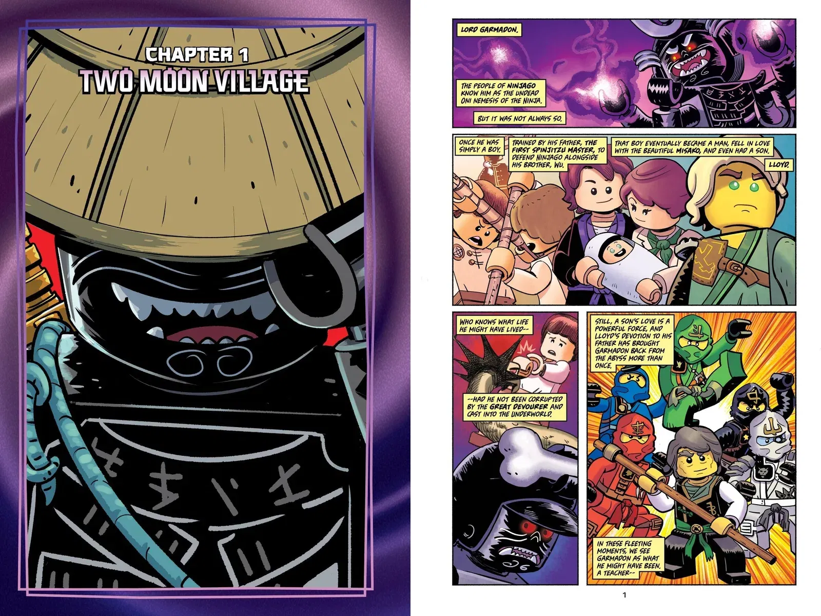 Lego Volume 1 Garmadon Book