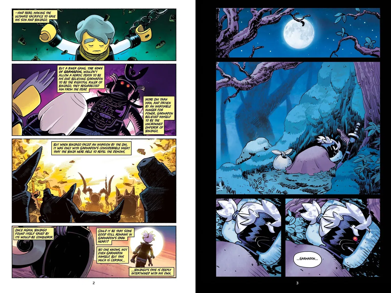 Lego Volume 1 Garmadon Book