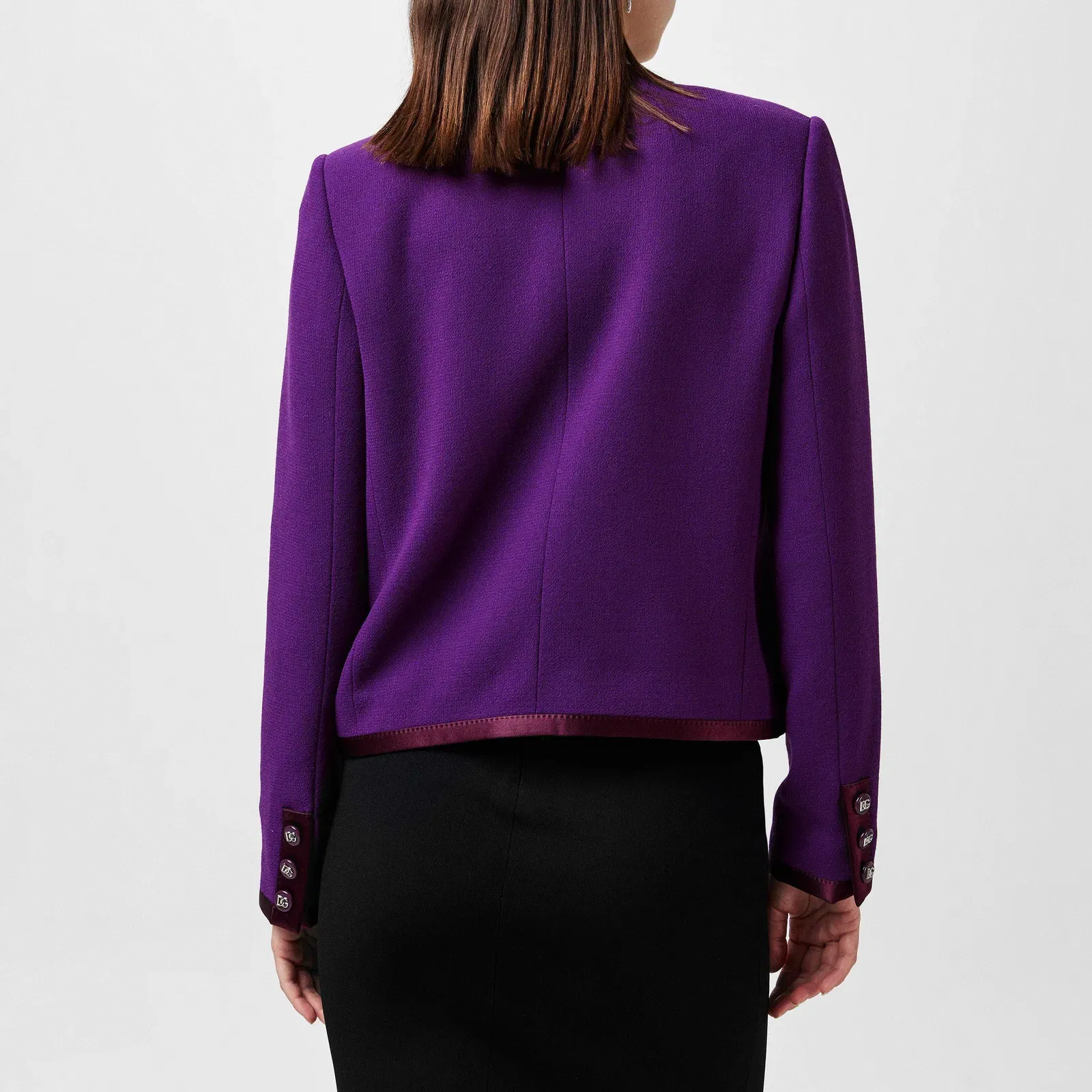 Wool Long Sleeve Overcoat