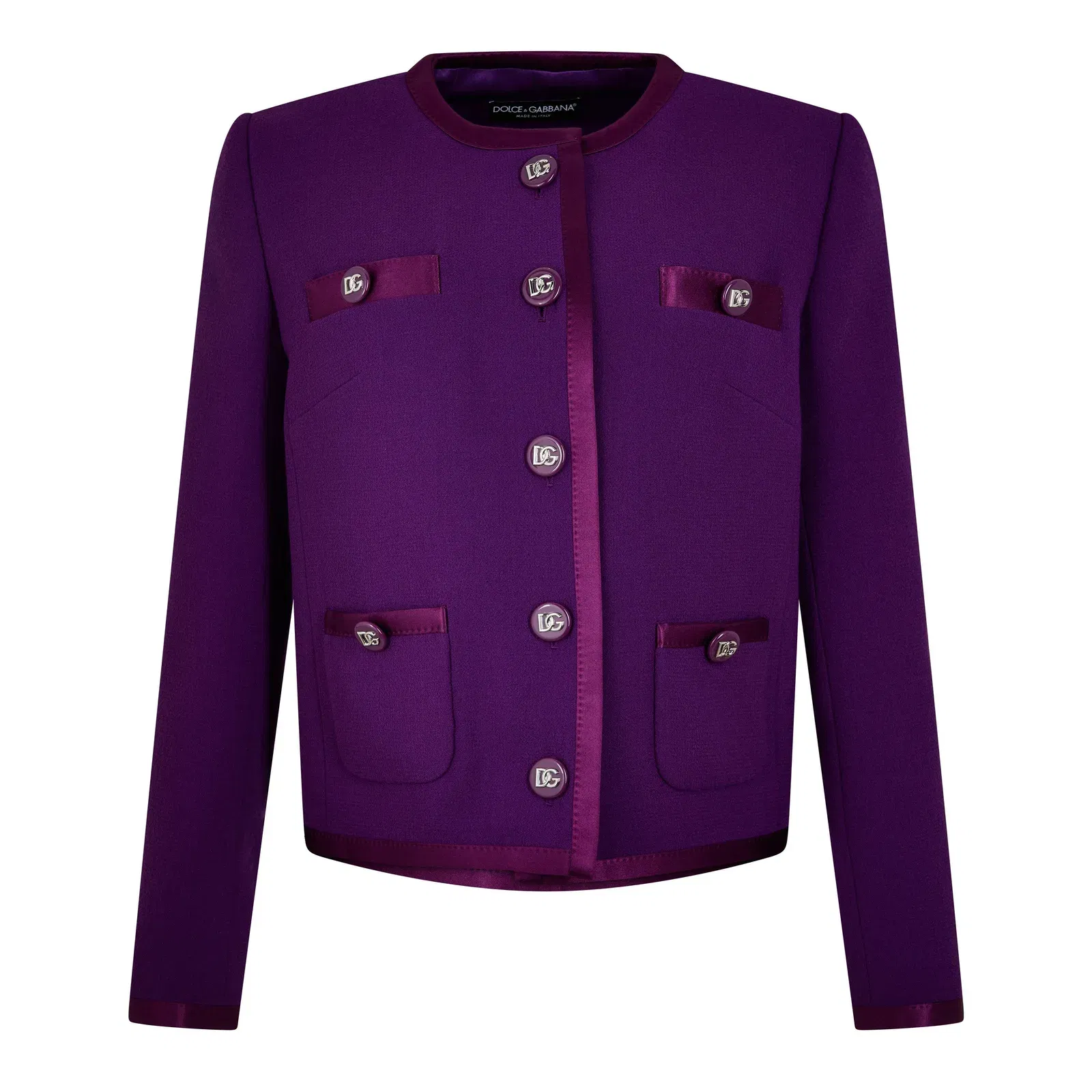 Wool Long Sleeve Overcoat