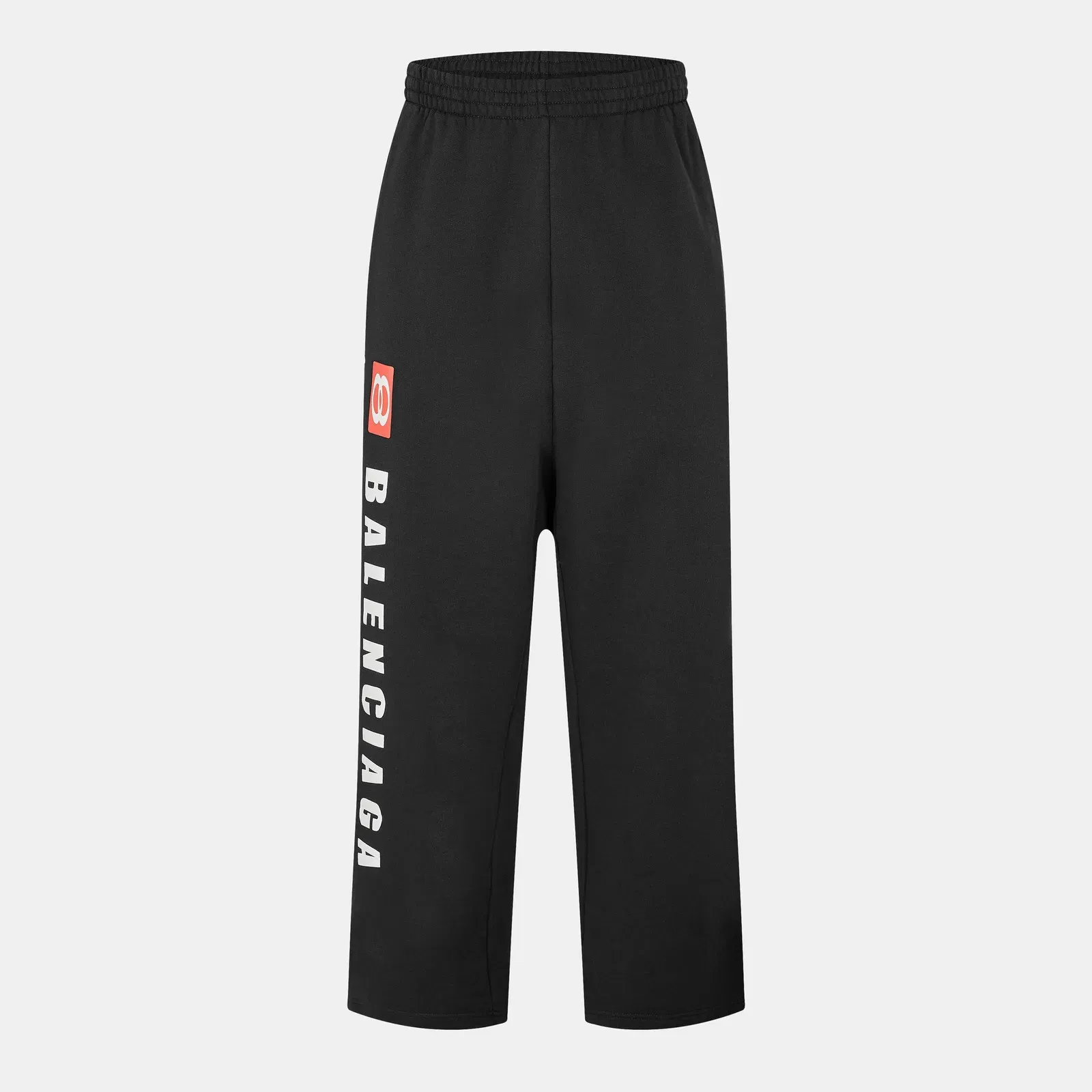 Wide Leg Jersey Open Hem Joggers