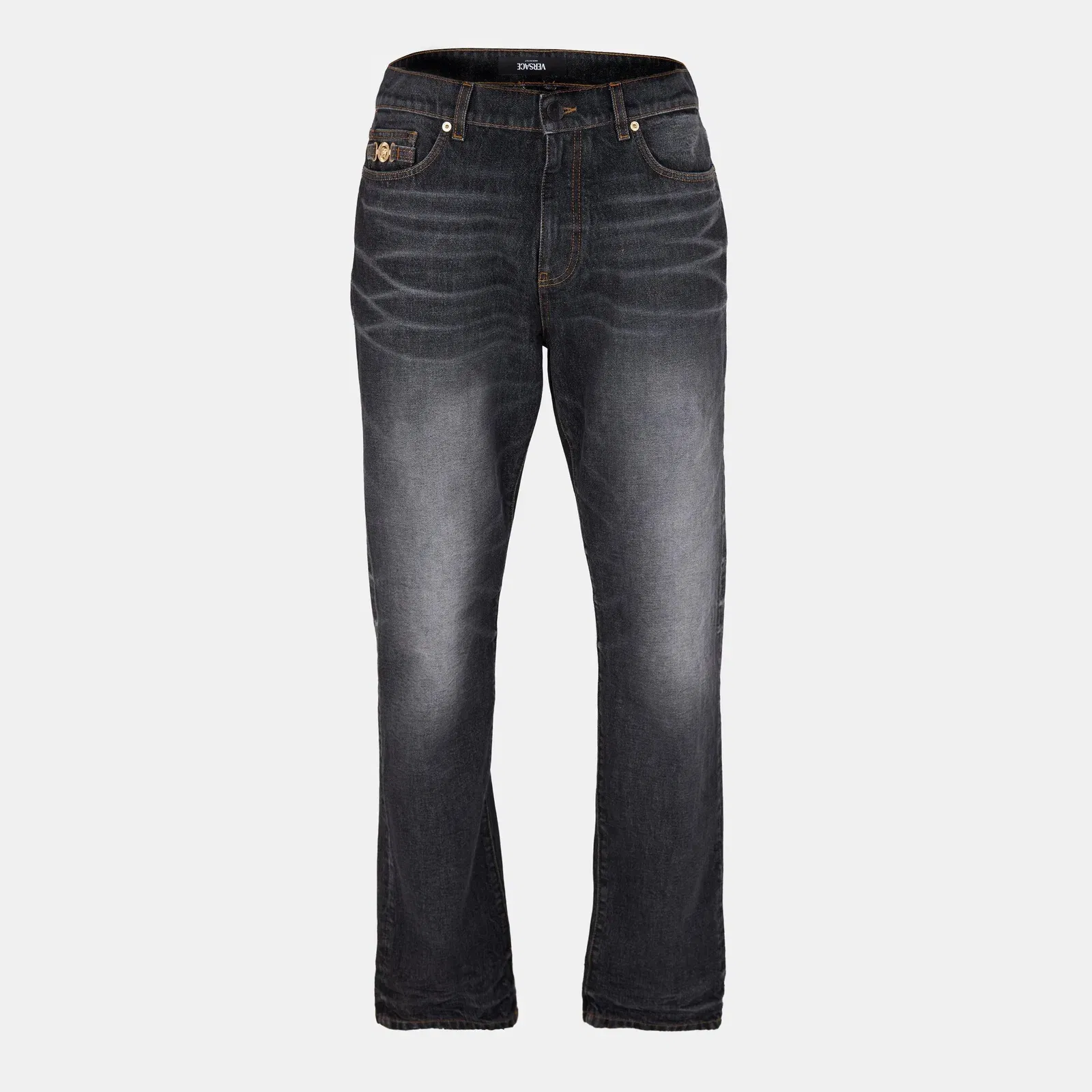 Denim Straight Leg Jeans