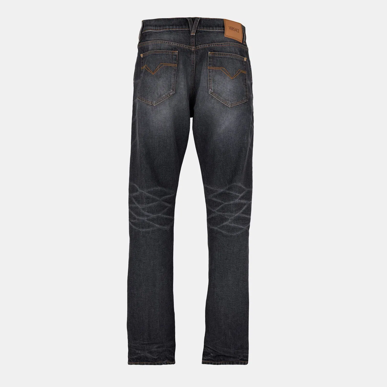 Denim Straight Leg Jeans