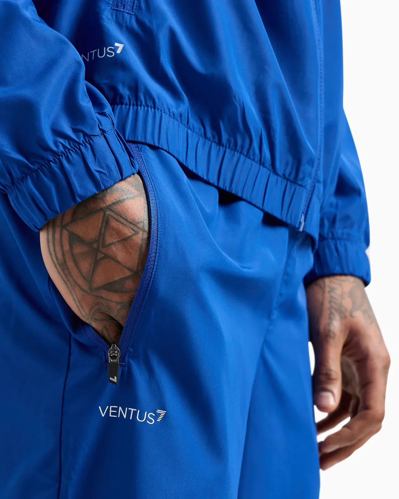 EA7 Ventus7 suit with zipped hoodie and joggers Multisport