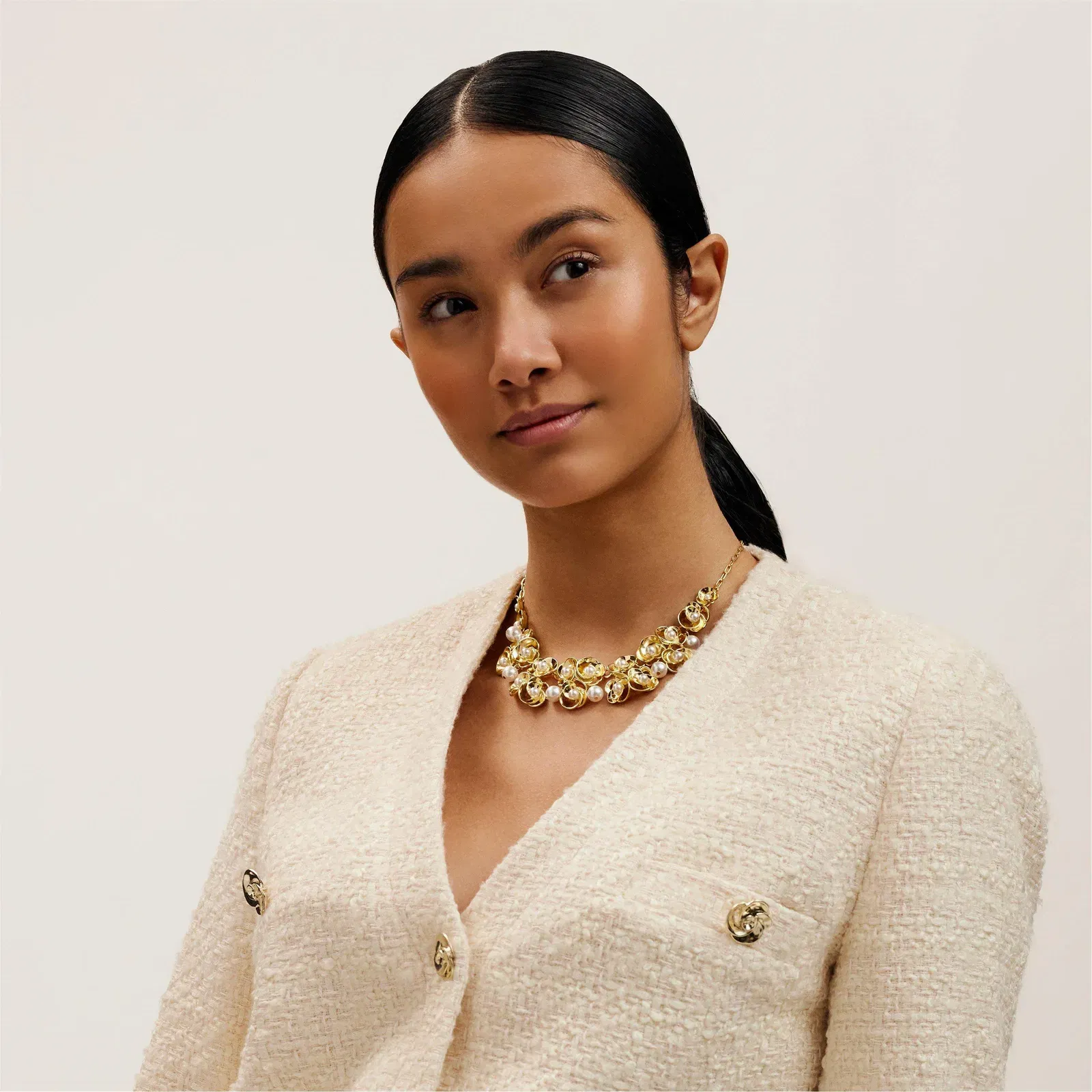 Flores Statement Necklace