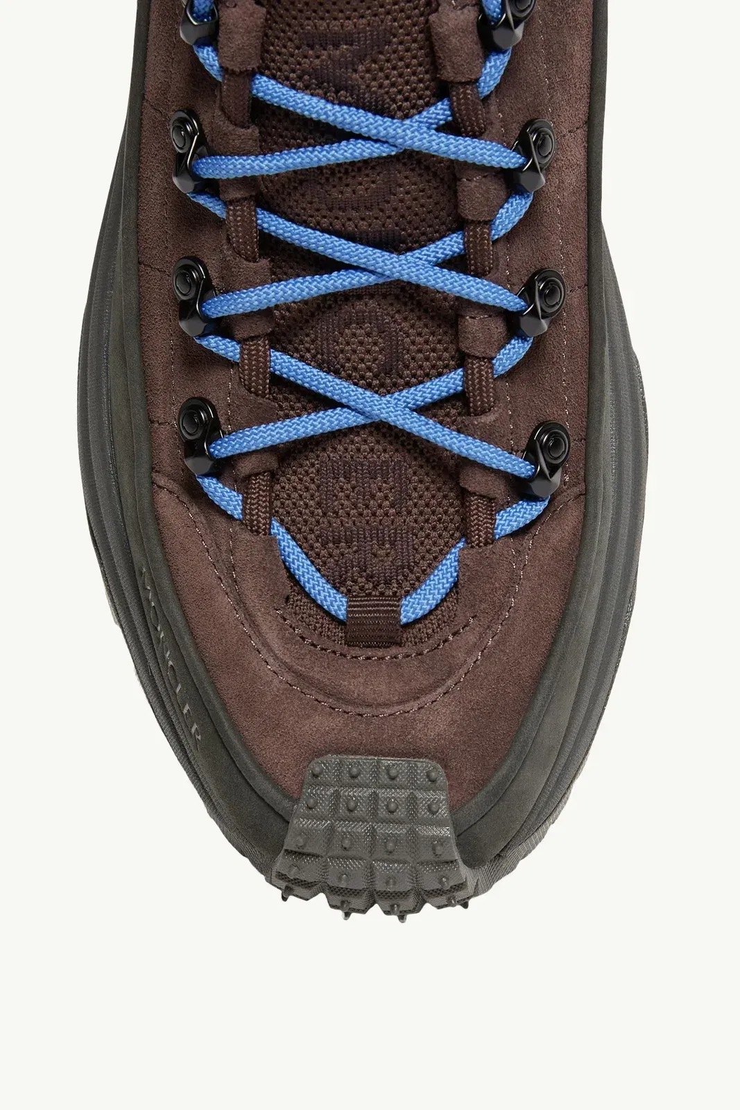 Moncler Trailgrip Lite3 Suede Sneakers Brown