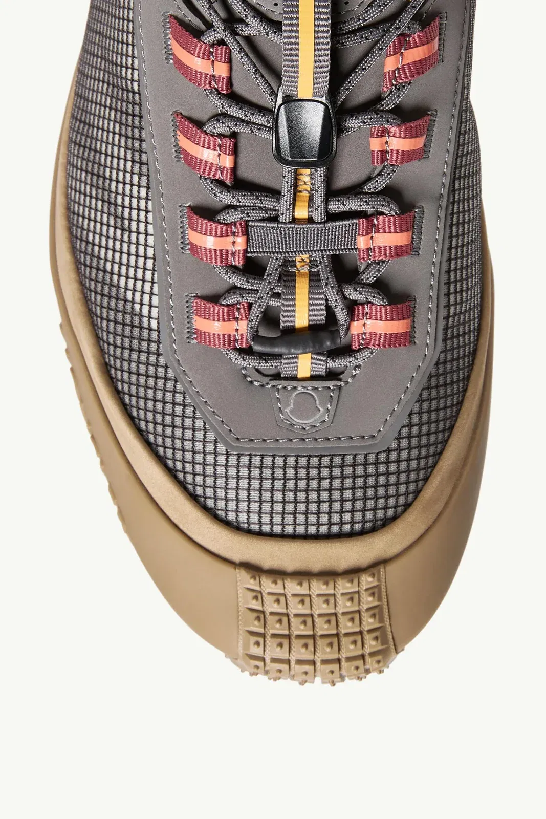 Moncler Trailgrip LP Suede & Nubuck Sneaker Grey