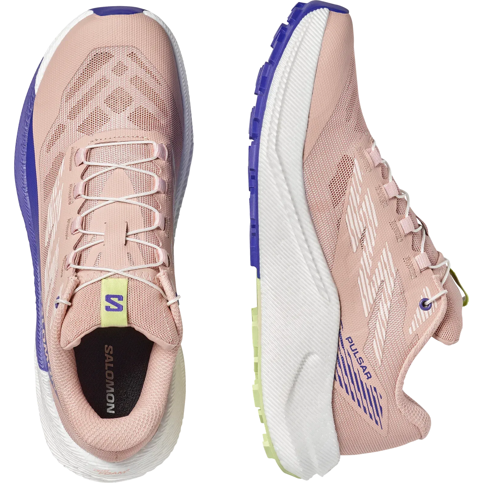 Salomon Pulsar Trail Running Shoes Womens Shadow Gray