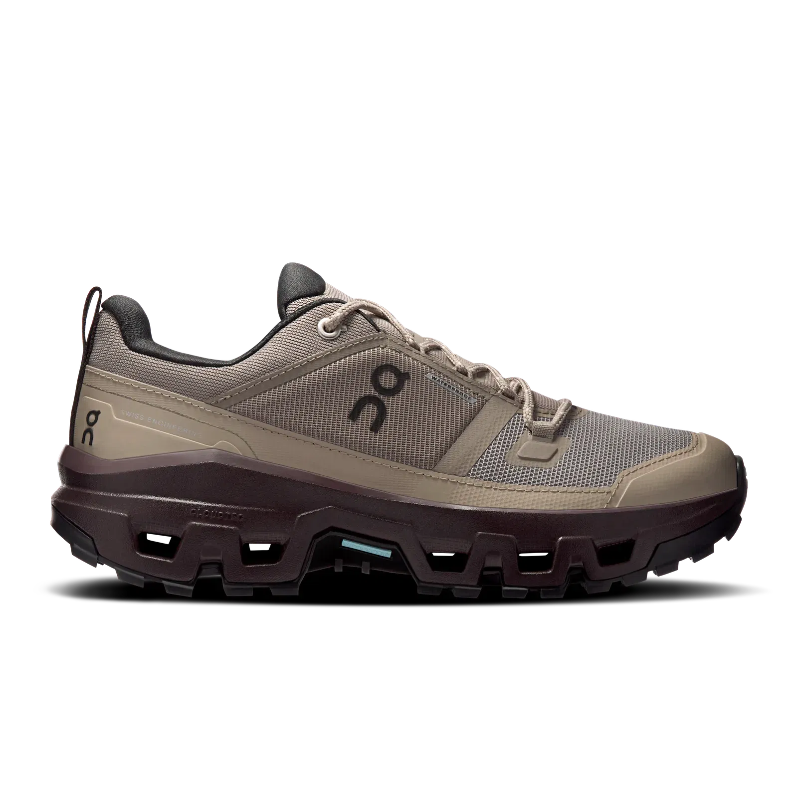 On Cloudrock Low Waterproof Cinder Ox (Women'S)