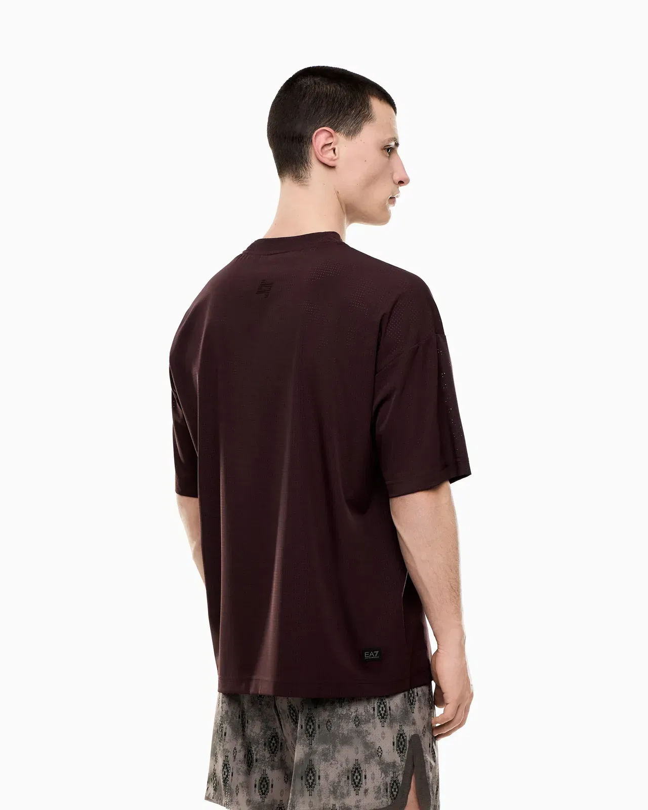 EA7 7.0 SHOW T-shirt in stretch technical fabric