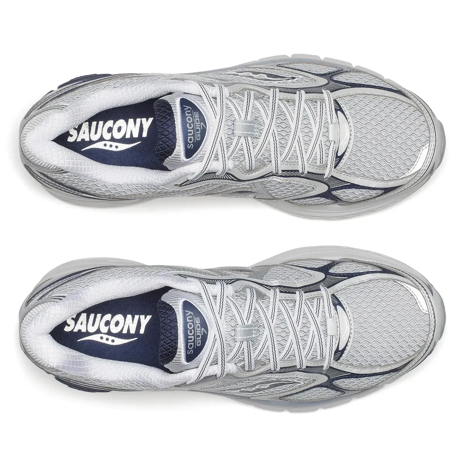 Saucony ProGrid Guide 7 Oyster | Navy