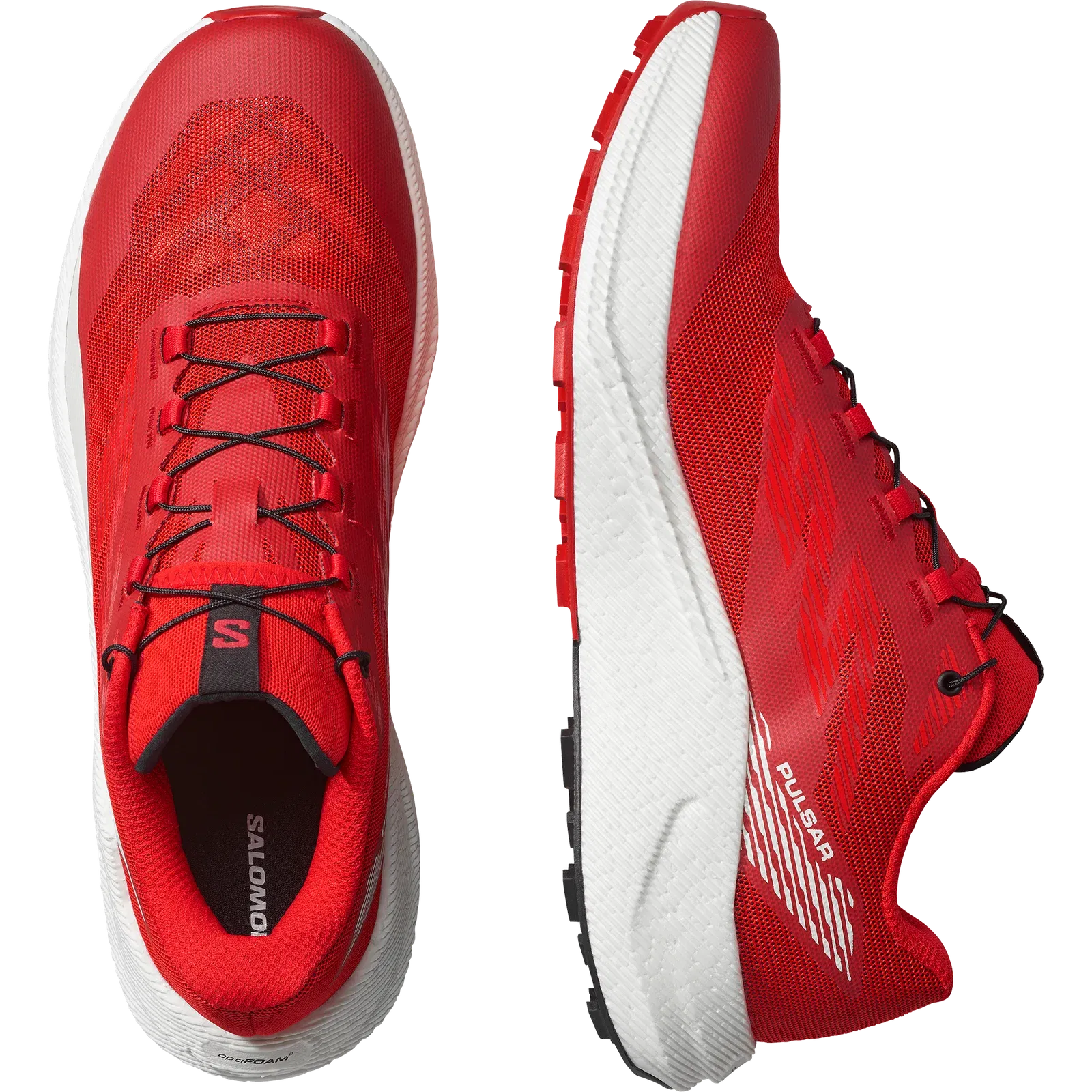 Salomon Pulsar Trail Running Shoes Fiery Red