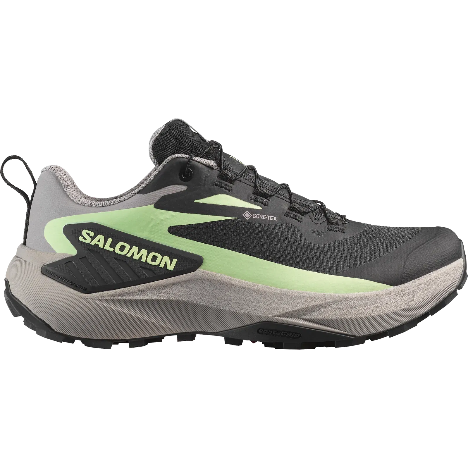 Salomon Genesis Gore-Tex Trail Running Shoes Womens Black