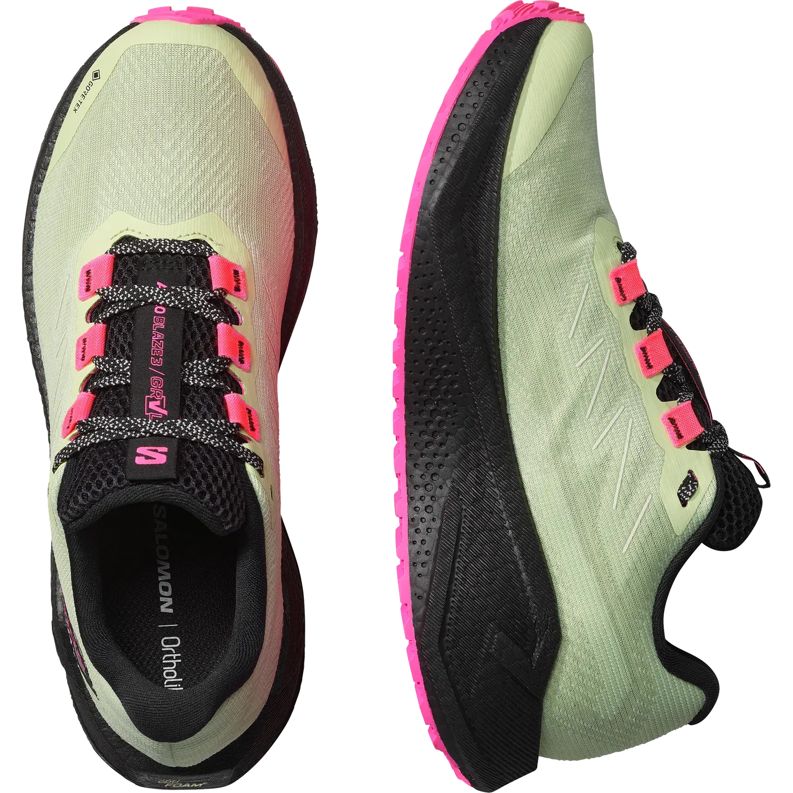 Salomon Aero Blaze 3 Grvl Gore-Tex Gravel Running Shoes Womens Butterfly