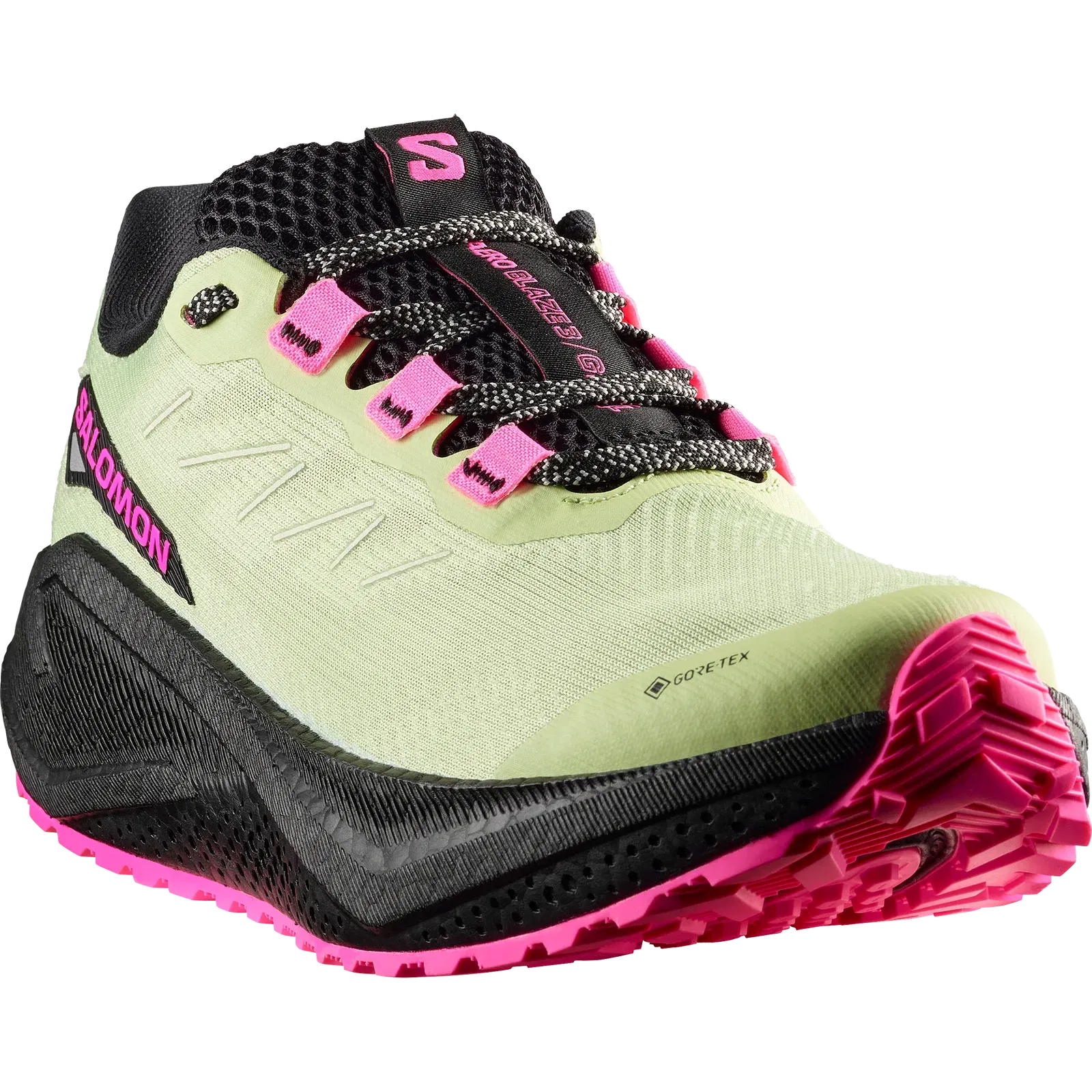 Salomon Aero Blaze 3 Grvl Gore-Tex Gravel Running Shoes Womens Butterfly
