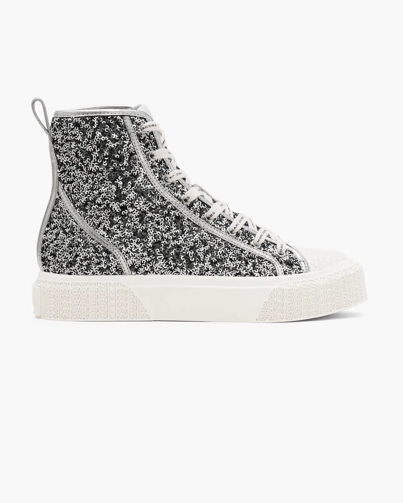 The Sequin High Top Sneaker