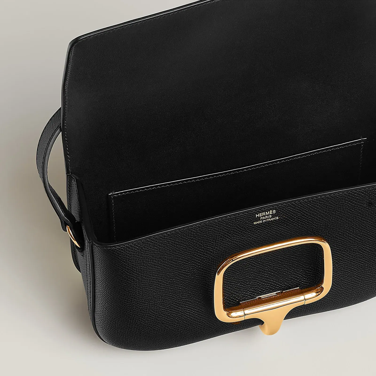Hermes Herms Della Cavalleria Elan Bag Gold