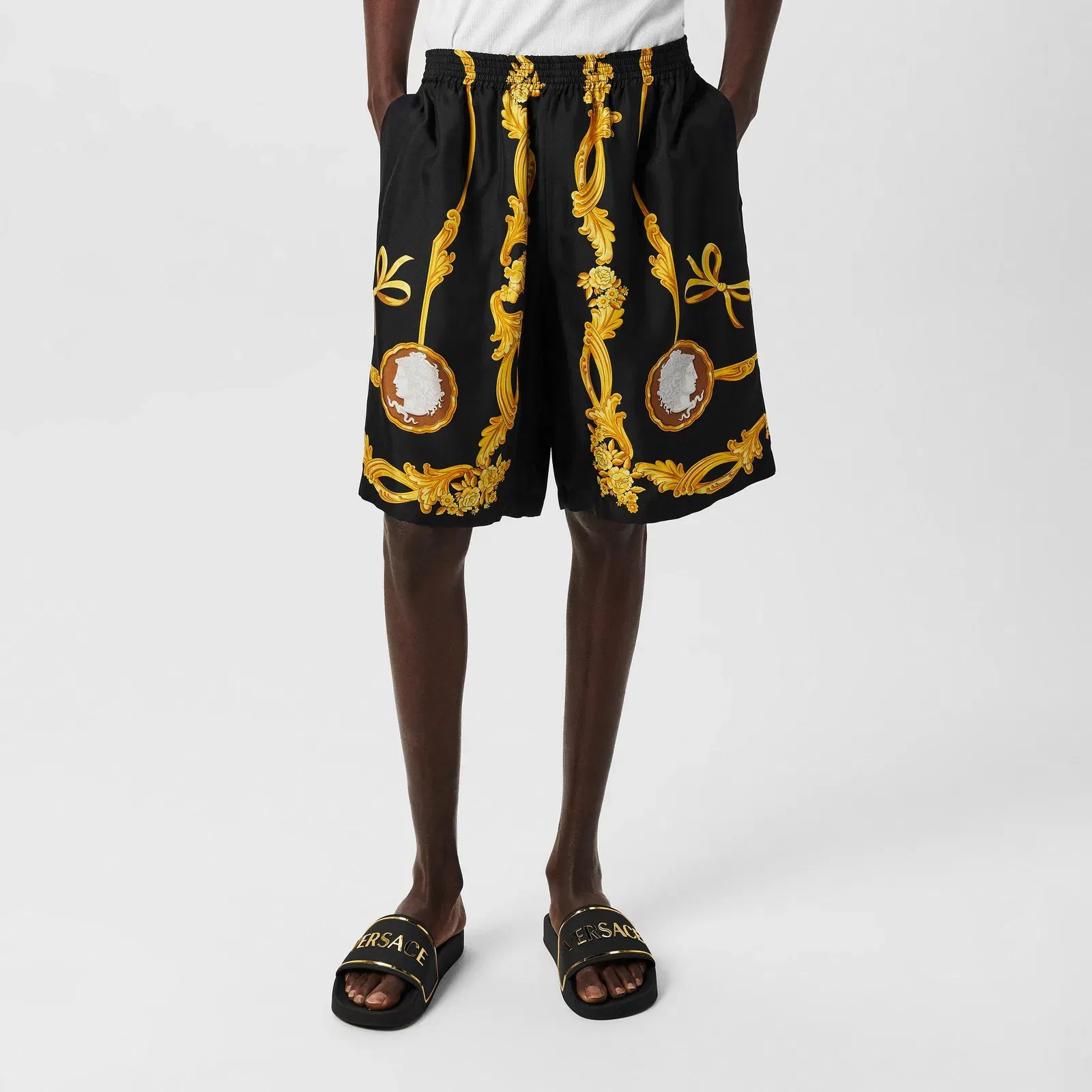 Medusa Cameo Shorts